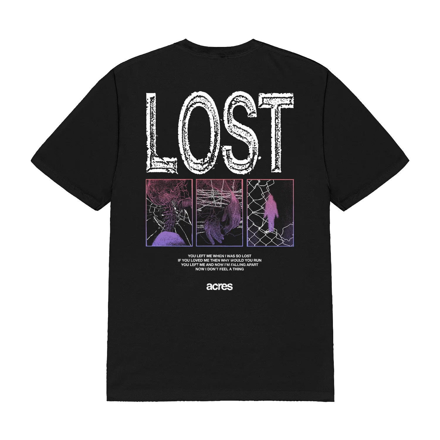 ACRES - Lost T-shirt (Black)
