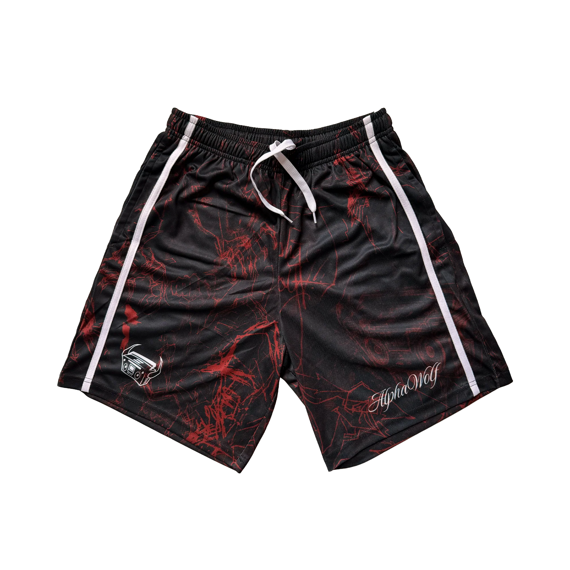 Alpha Wolf - Devil Boombox Shorts