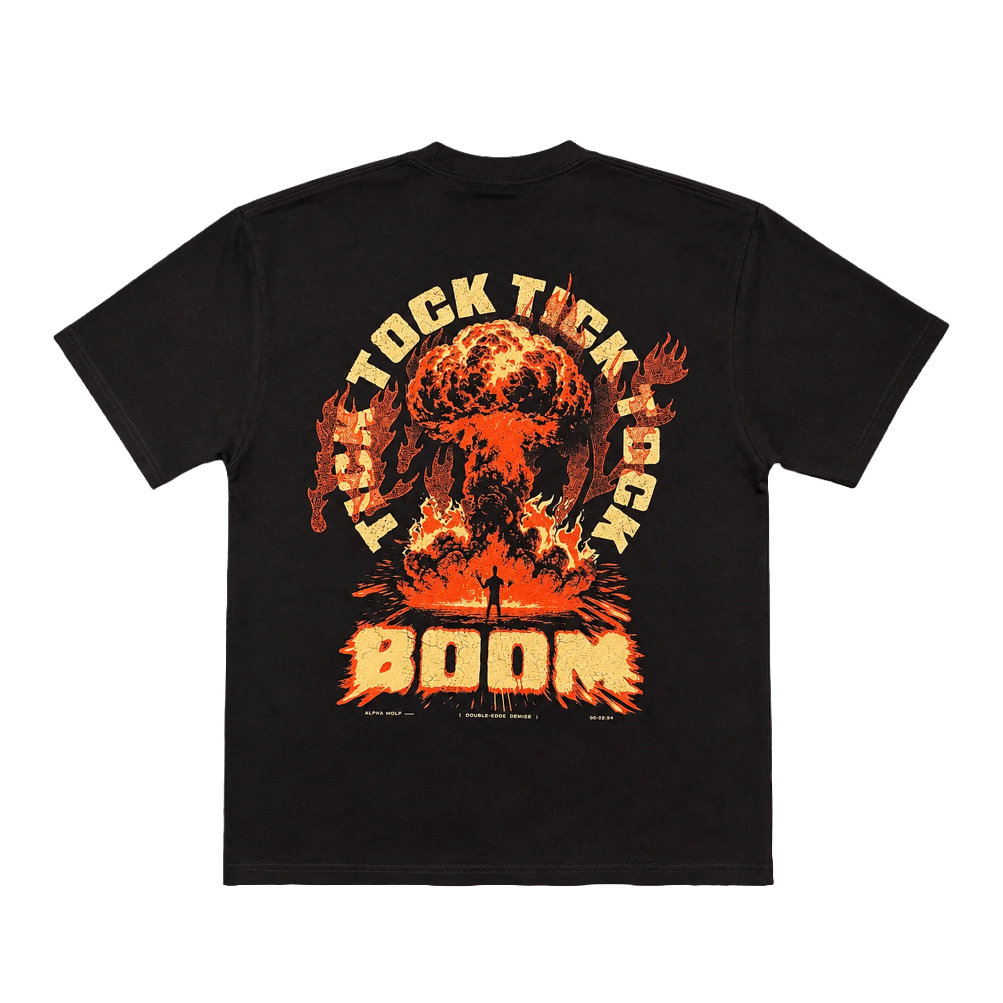 Alpha Wolf - Tick Tock Boom T-Shirt - Image 2