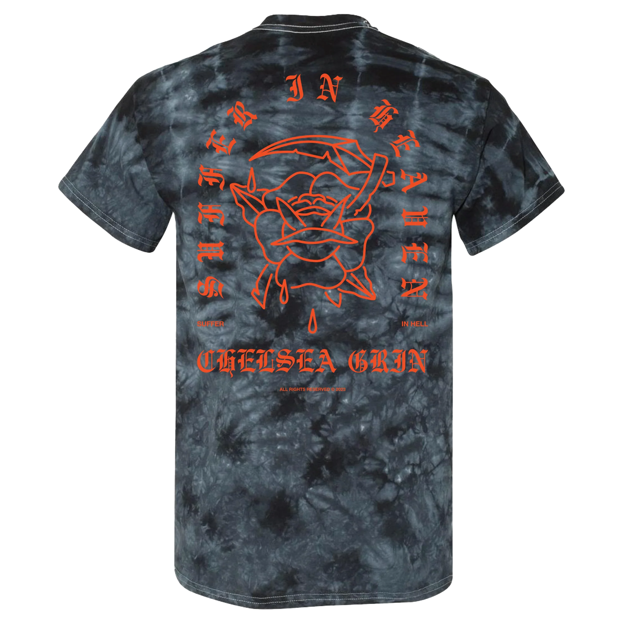 Chelsea Grin - Rose Dye T-Shirt - Image 2