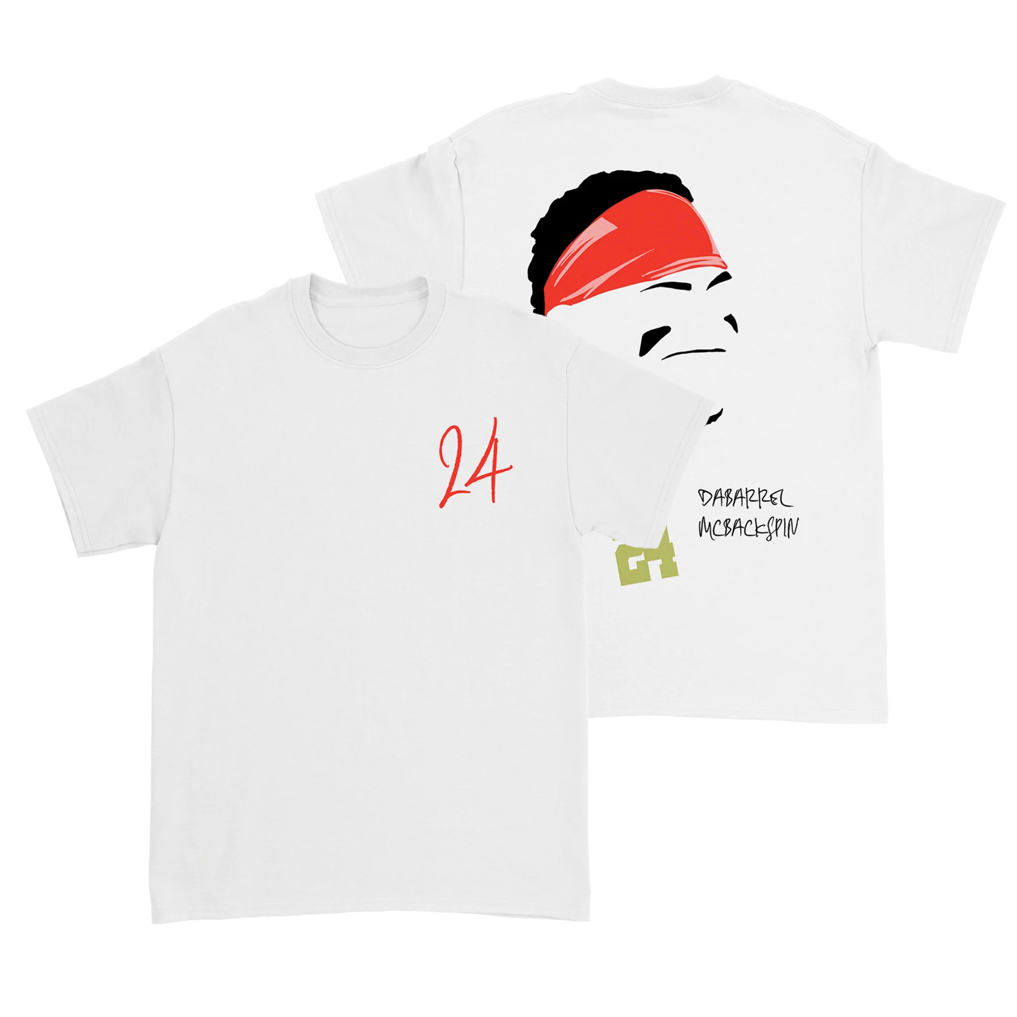 Dakota McFadden - DaBarrel McBackspin T-Shirt - White