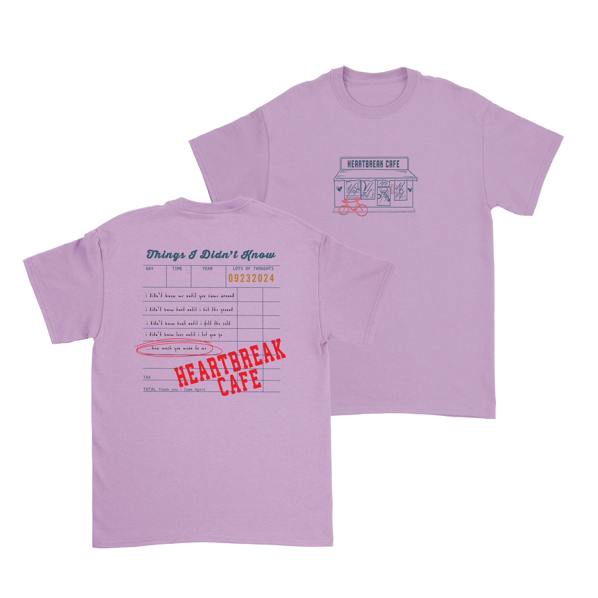 Dalton Mauldin - Heartbreak Cafe T-Shirt (Blue Print) - Image 13