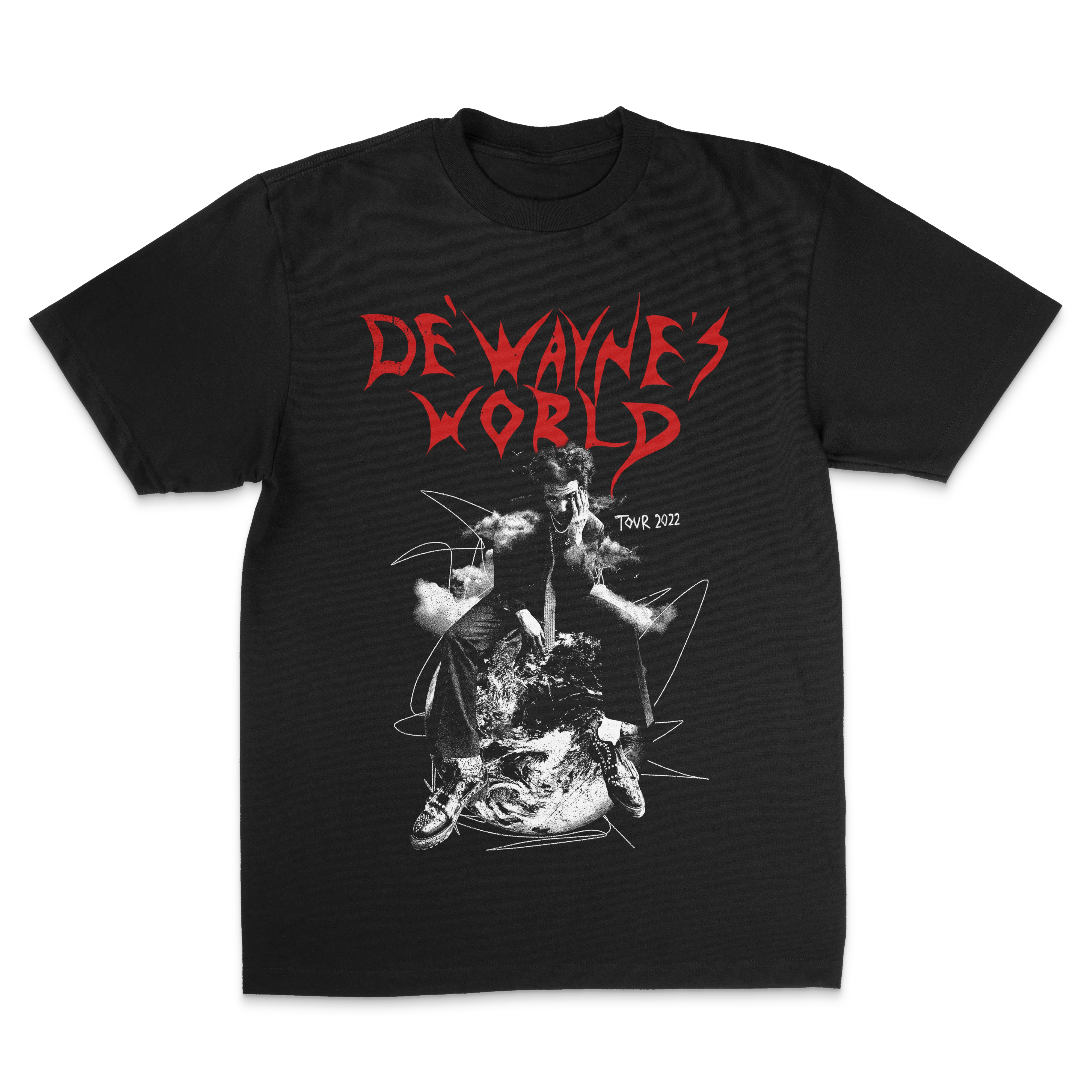 DE'WAYNE | DIE OUT HERE TOUR SHORT SLEEVE TEE