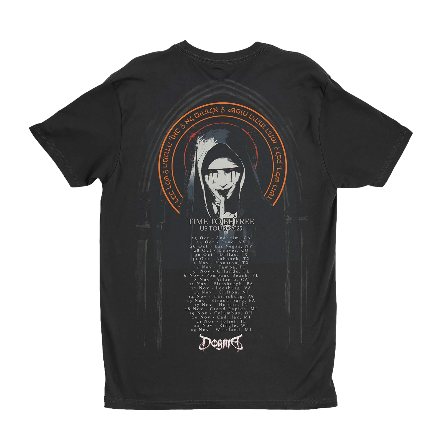 Dogma - Orange Nun T-Shirt - Image 2