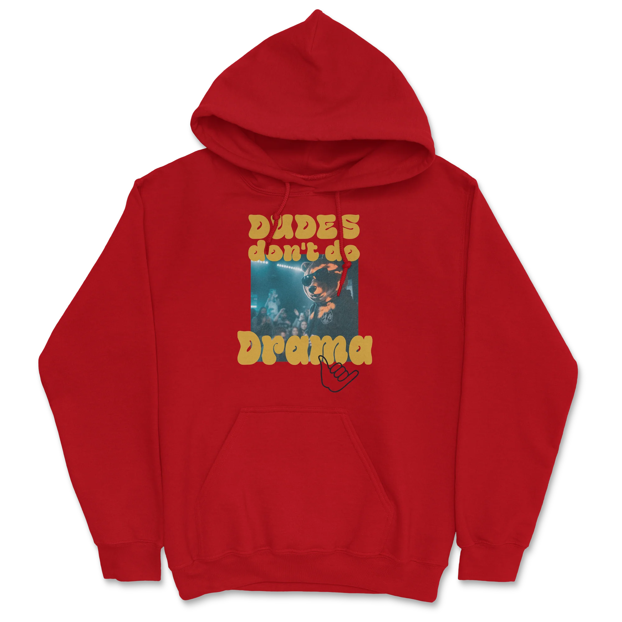 Don't Do Drama Hoodie - Red