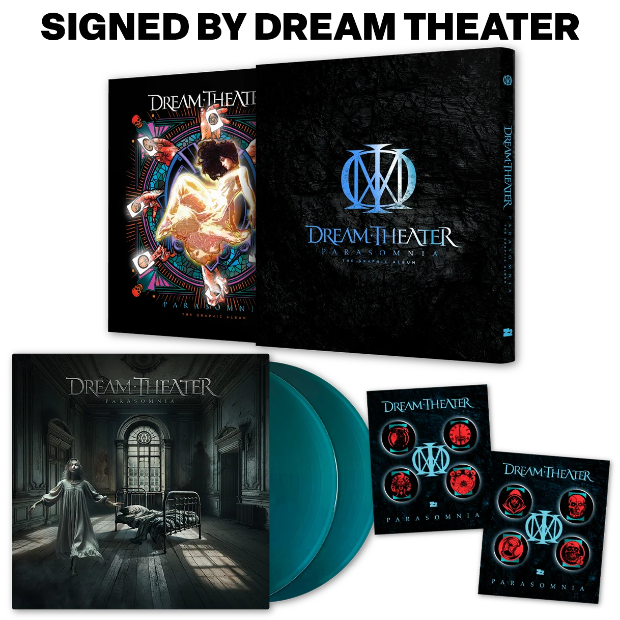 Dream Theater: Parasomnia – The Graphic Album (Signed Platinum Edition)