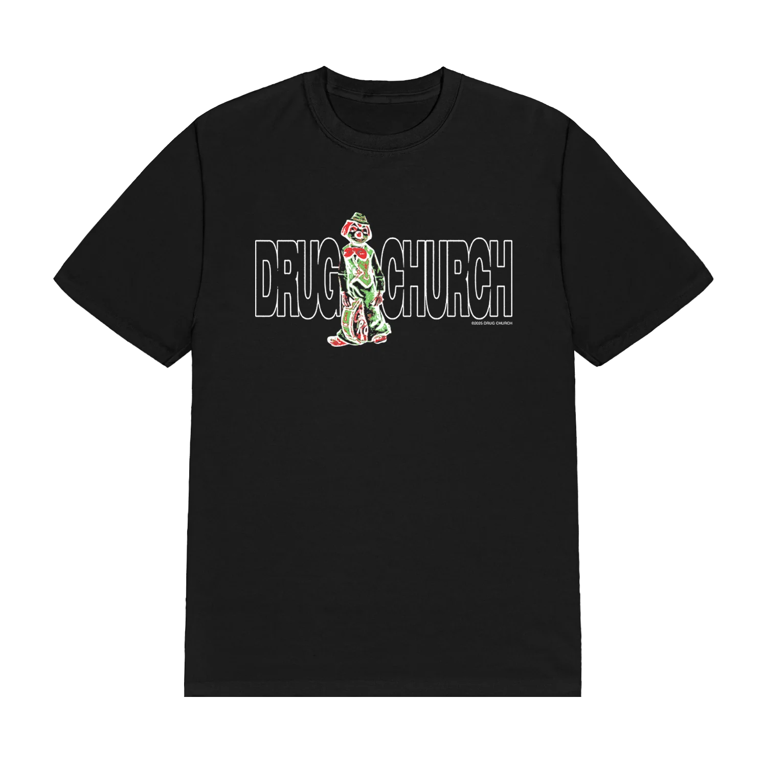Drug Church - CLOWN TEE (BLACK)