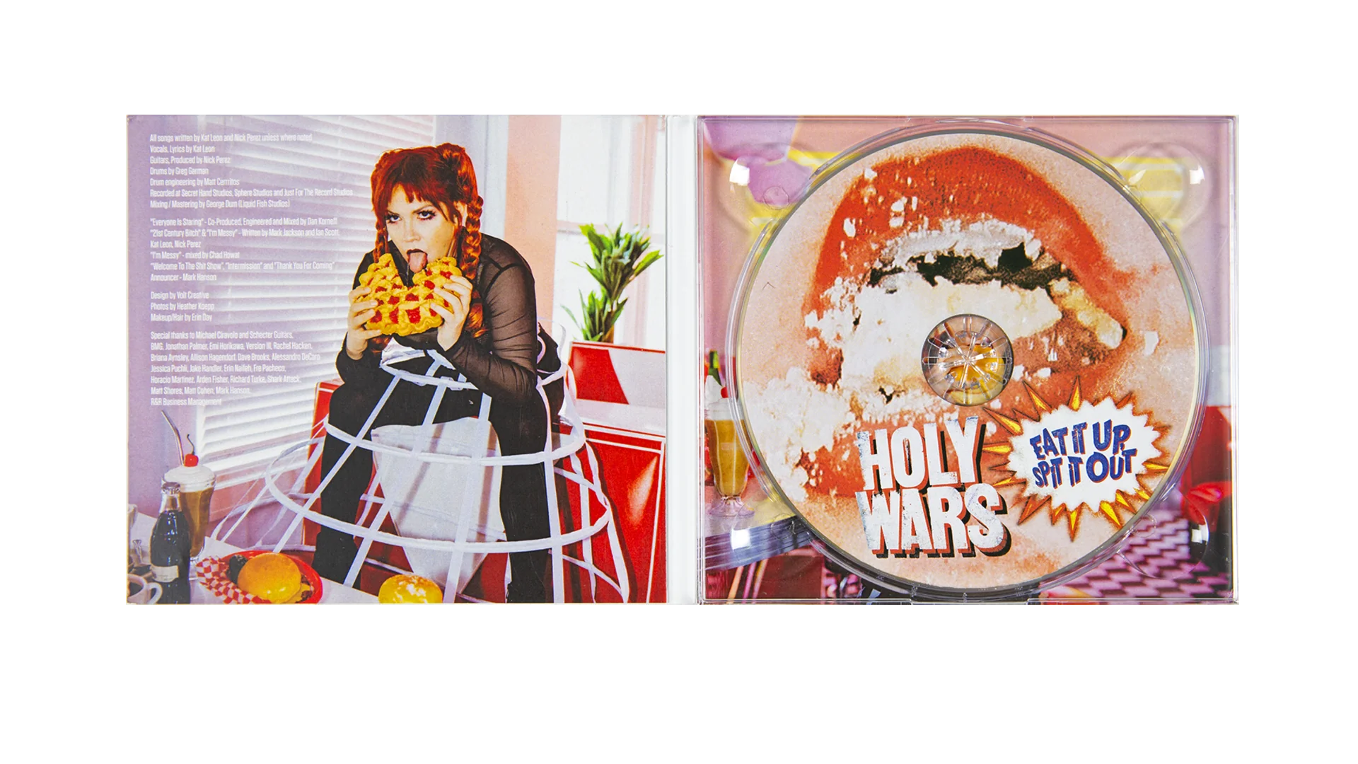 Holy Wars - "EAT IT UP SPIT IT OUT" CD - Image 3