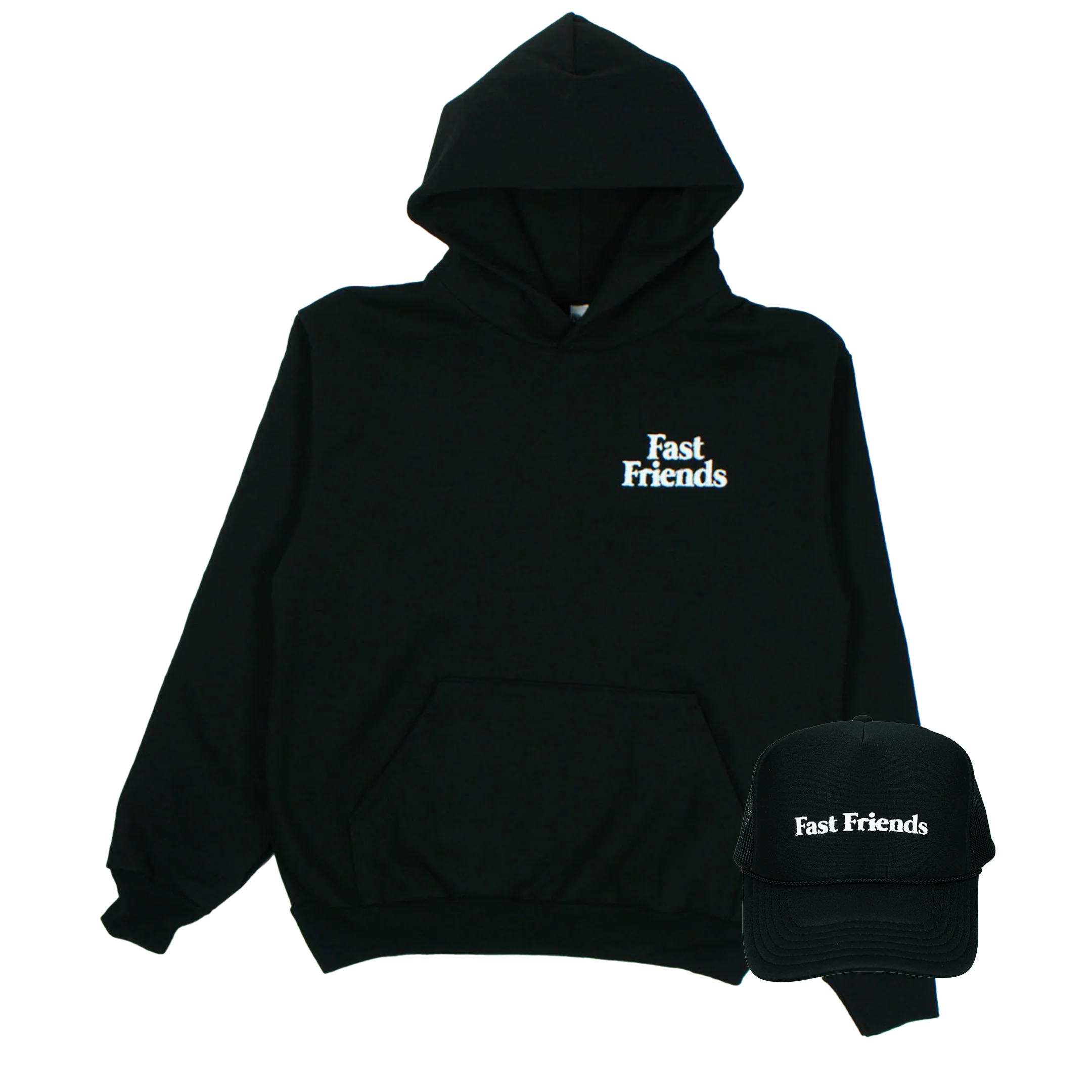 FF Logo Hoodie + Hat Bundle