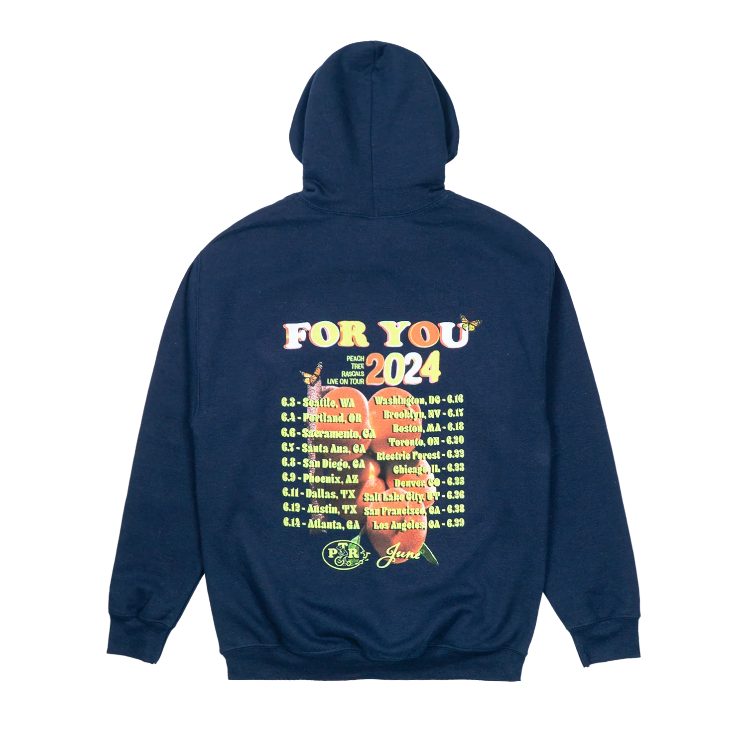 Peach Tree Rascals - For You Tour Hoodie - Image 2