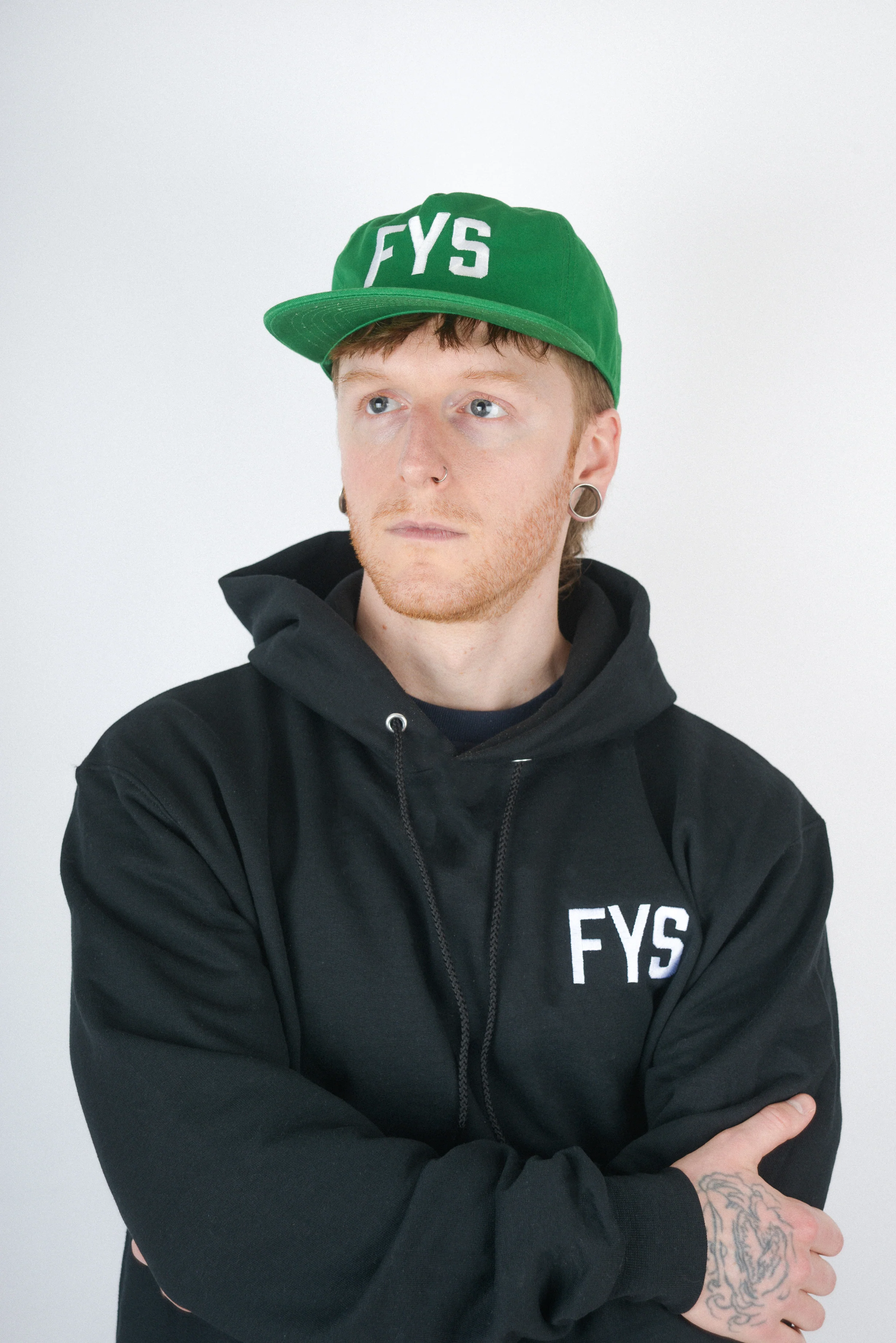 Four Year Strong - Embroidered Logo Hoodie (Black) - Image 2