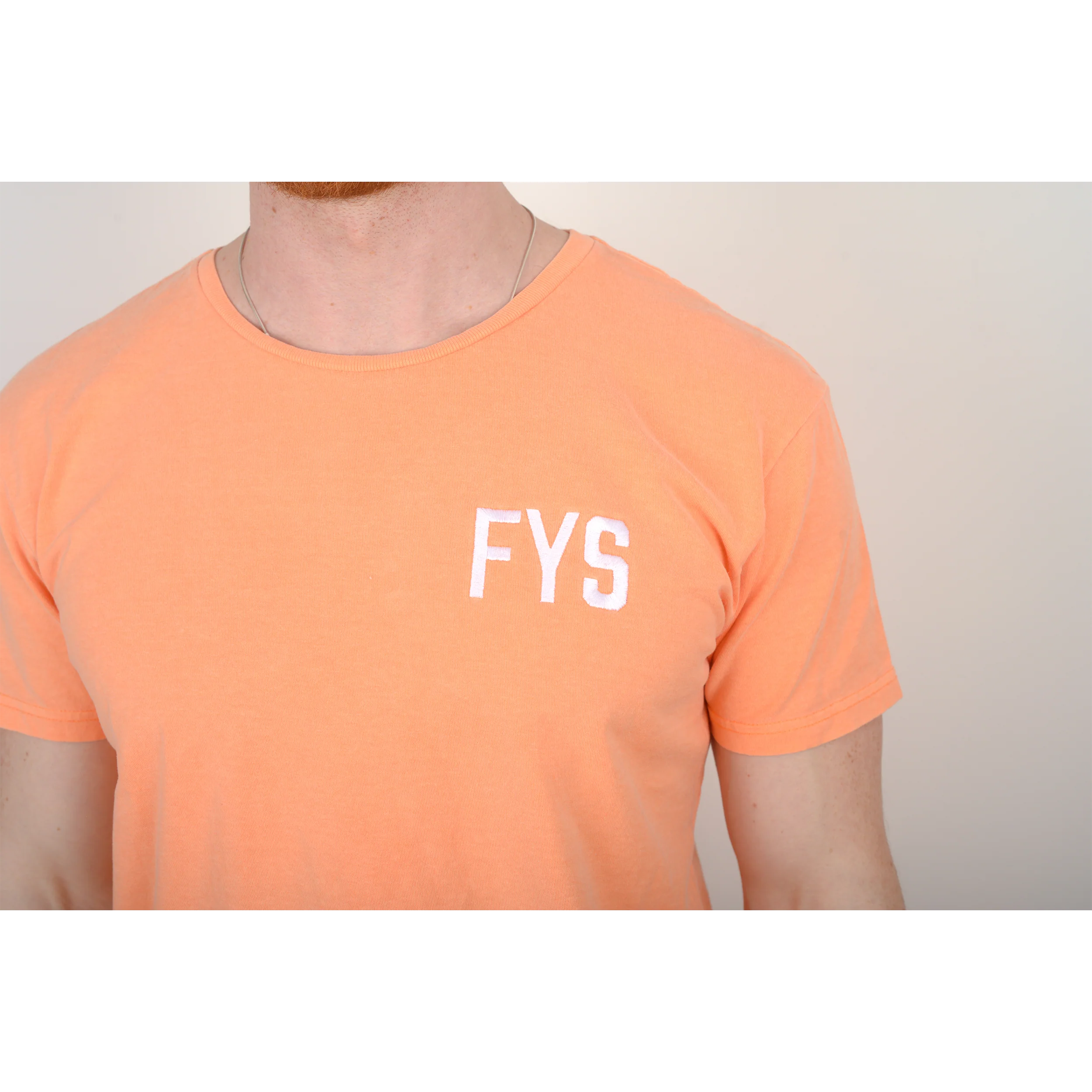 Four Year Strong - Embroidered Logo Shirt (Cantaloupe) - Image 2
