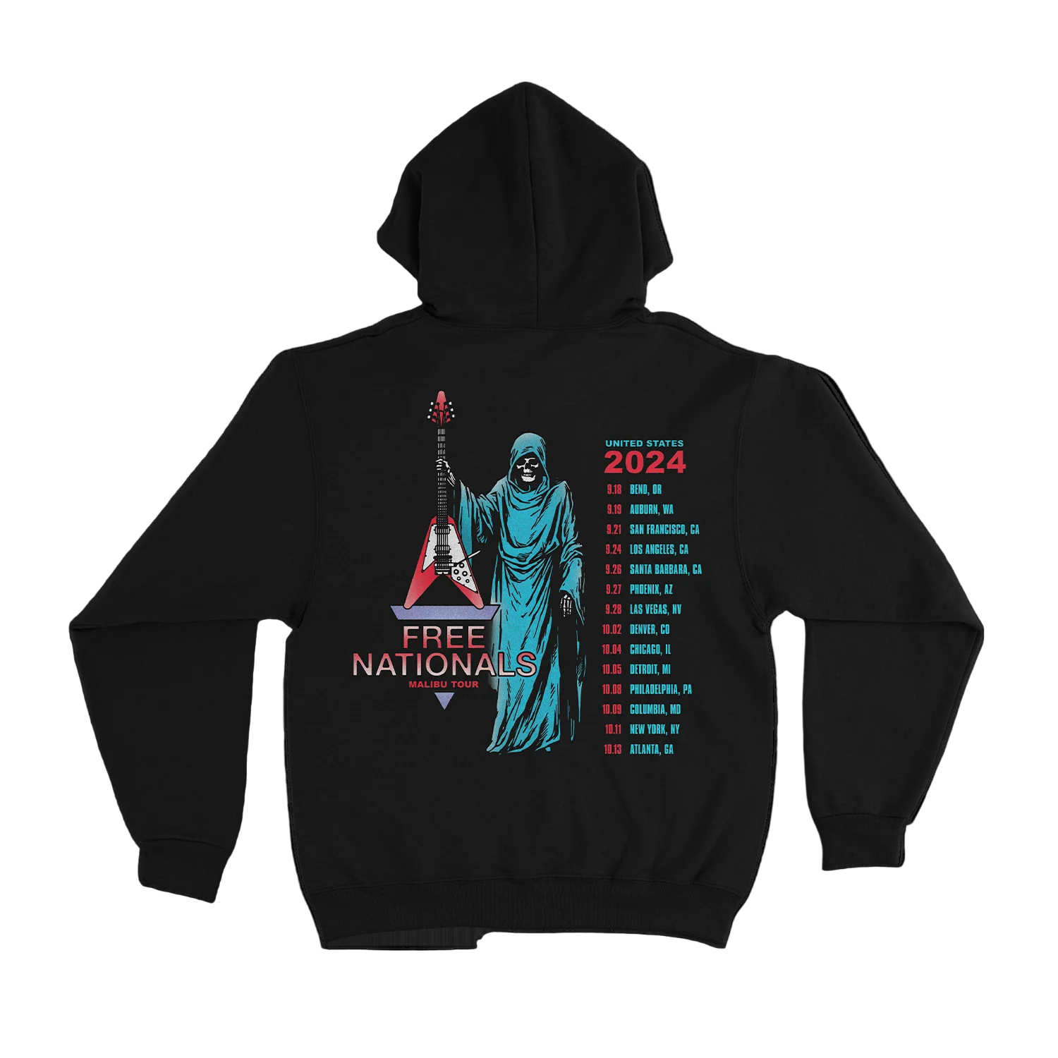 Free Nationals - Reaper Tour Hoodie - Image 2