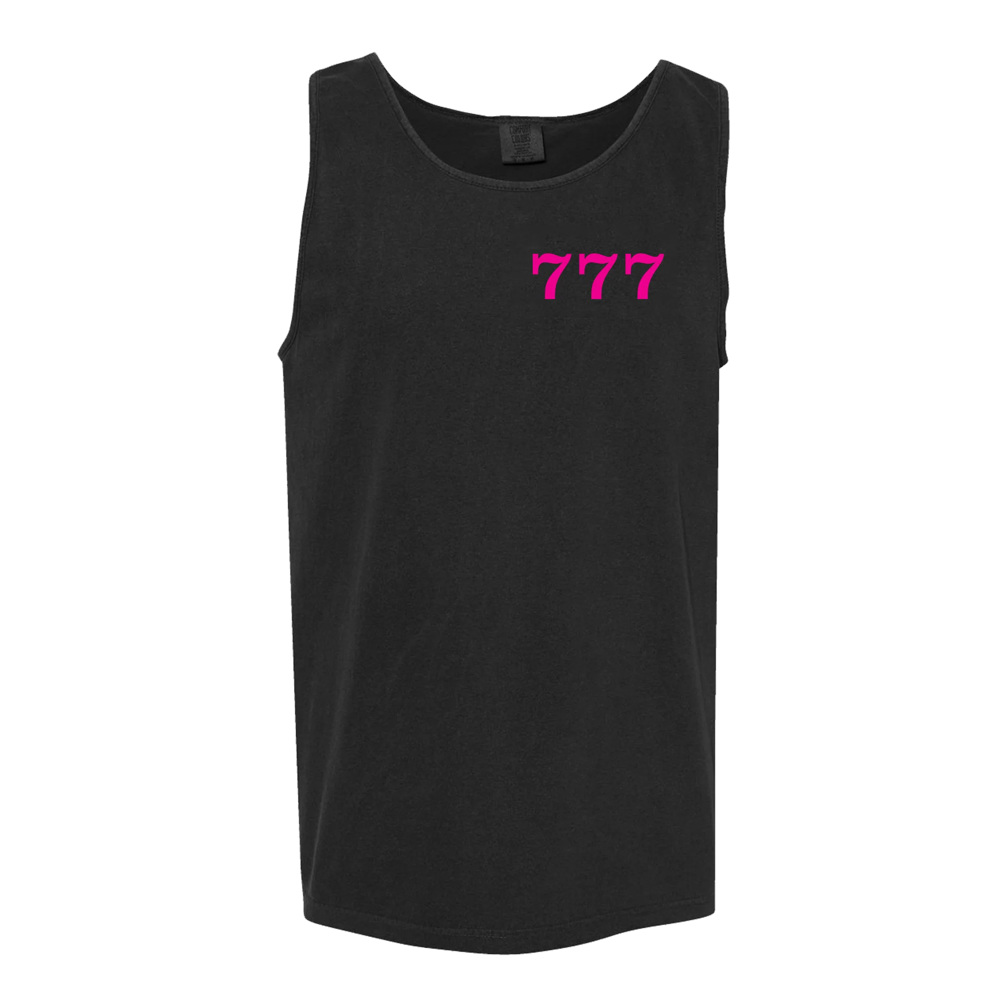Garett Delano - Lucky 777 Tank (Hot Pink Print) - Image 2