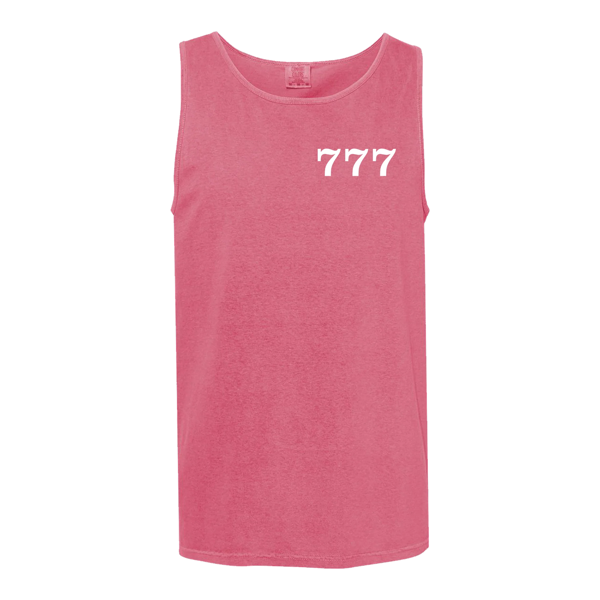 Garett Delano - Lucky 777 Tank (White Print)