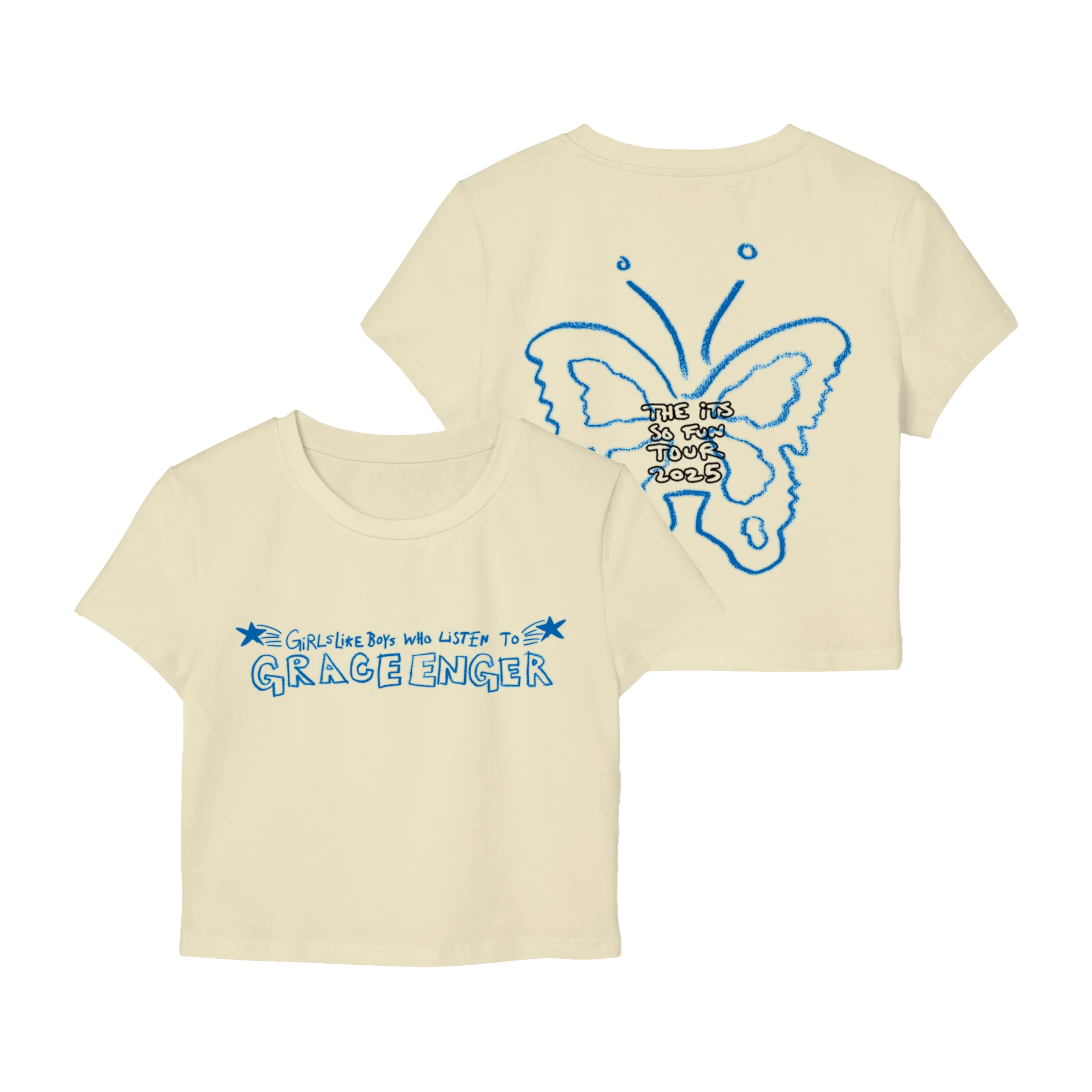 Grace Enger - Girls Like Boys Baby Tee