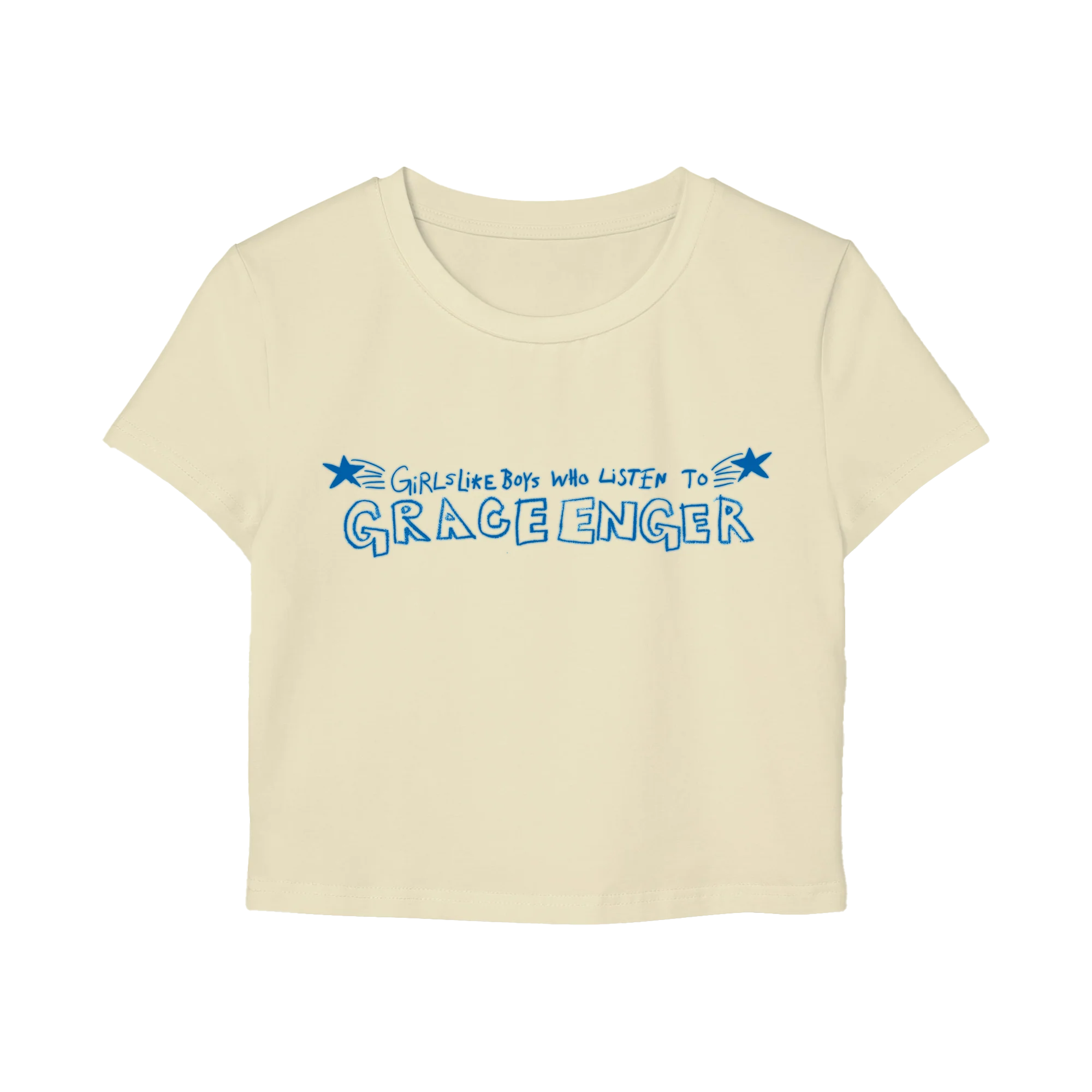 Grace Enger - Girls Like Boys Baby Tee - Image 2