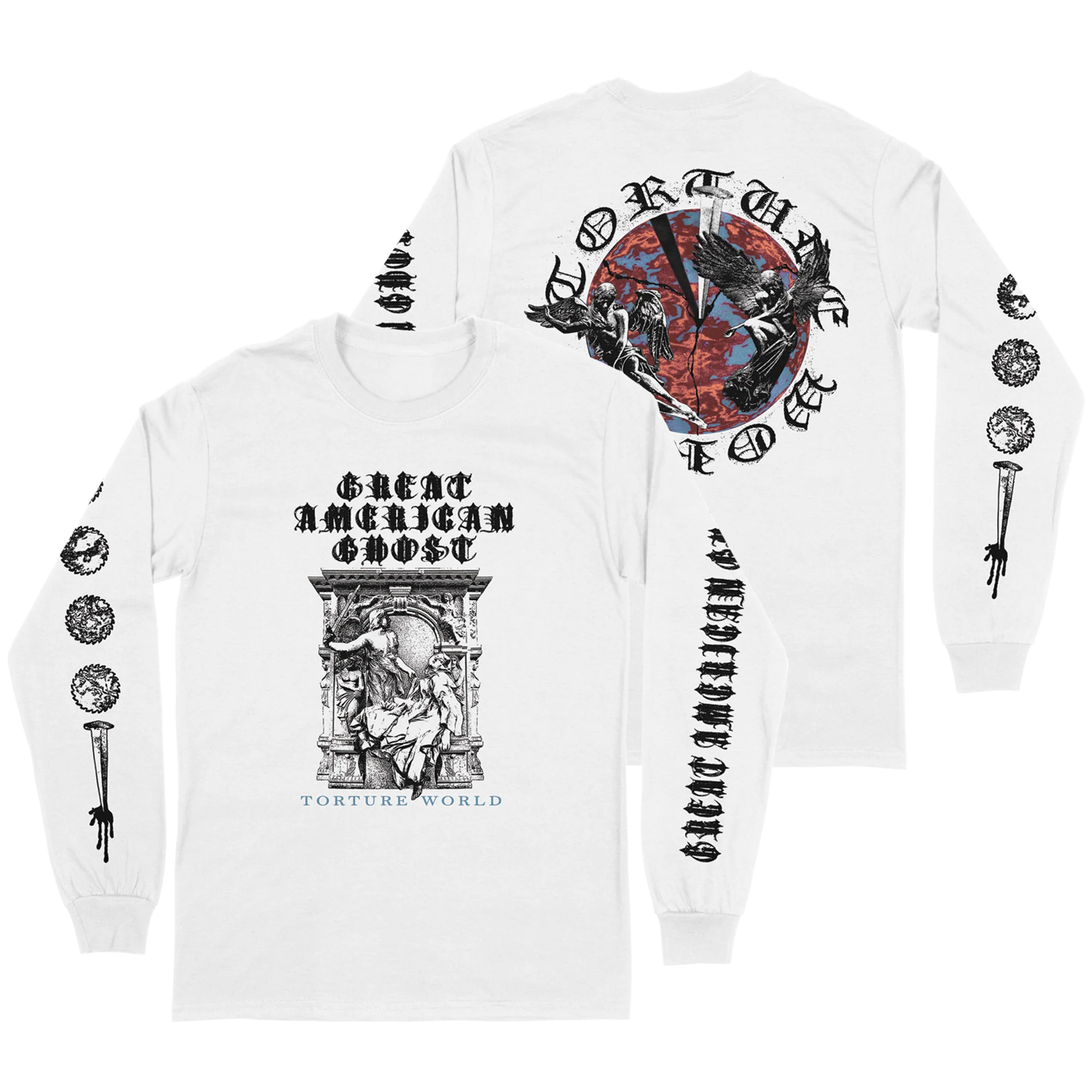 Great American Ghost - Torture World Long Sleeve