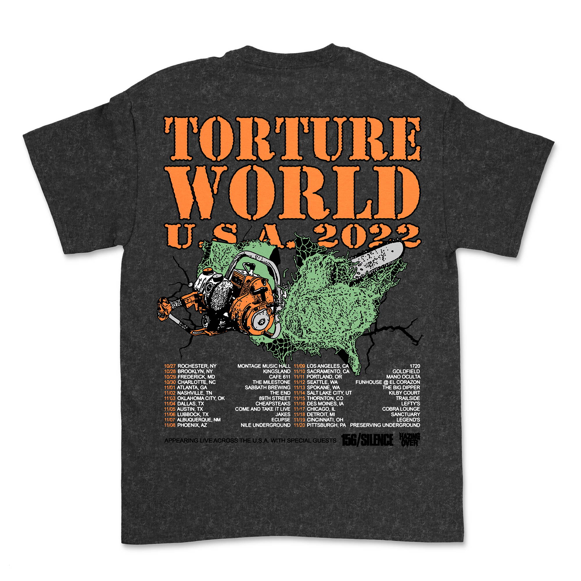 Great American Ghost - Torture World Tour Shirt - Image 3