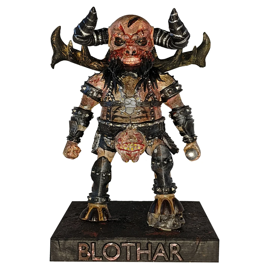 GWAR: 'The New Dark Ages' Limited Edition LP + Blothar Bobblehead - Image 3