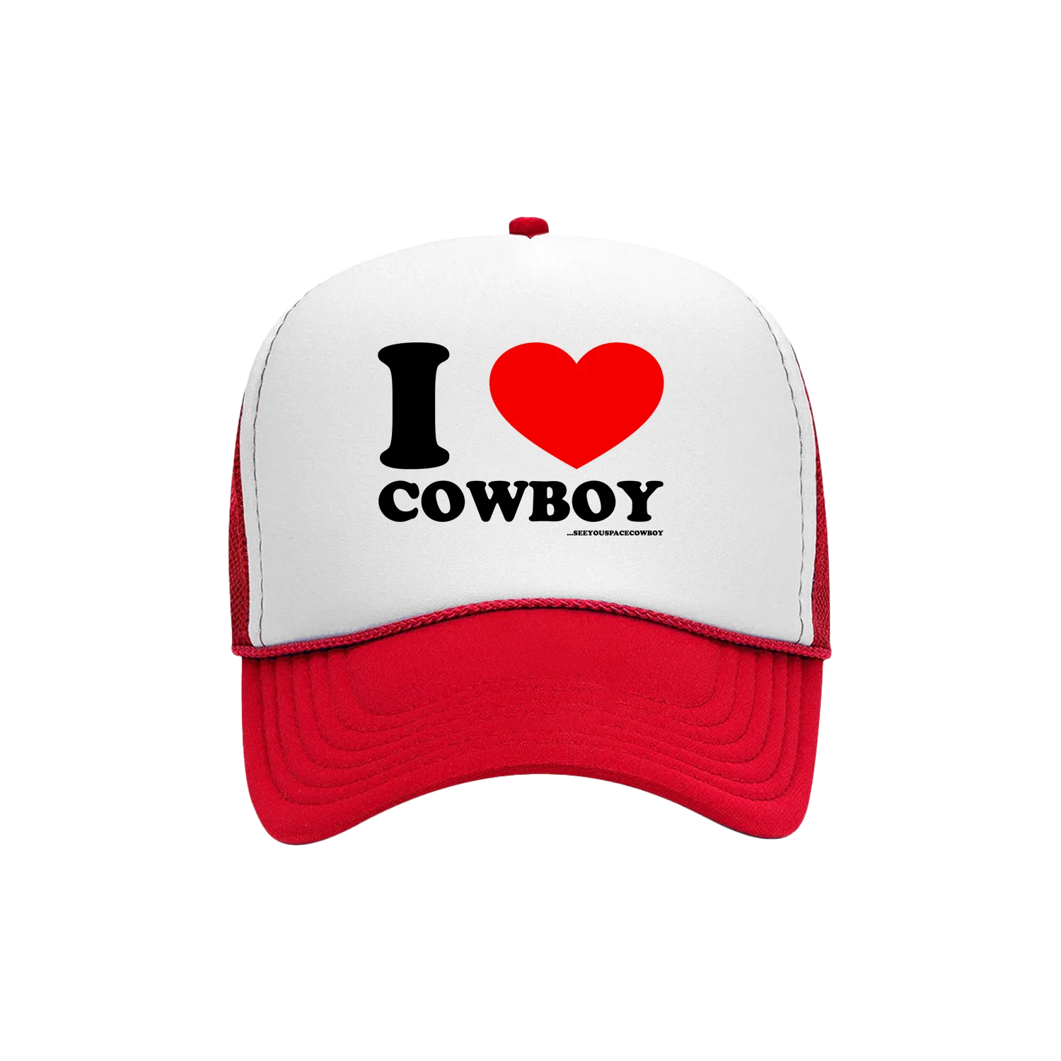 SeeYouSpaceCowboy - Heart Trucker Hat