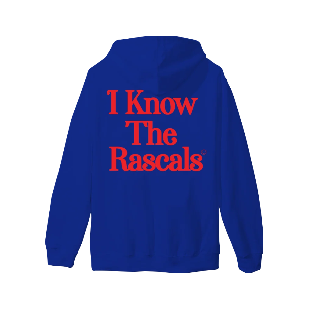 Peach Tree Rascals - I Know the Rascals Hoodie - Royal Blue - Image 2