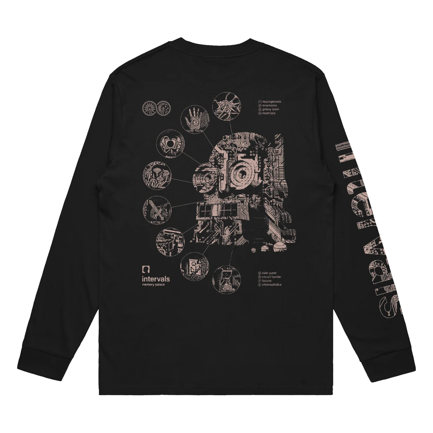 Intervals - Tracklist Long Sleeve - Image 2