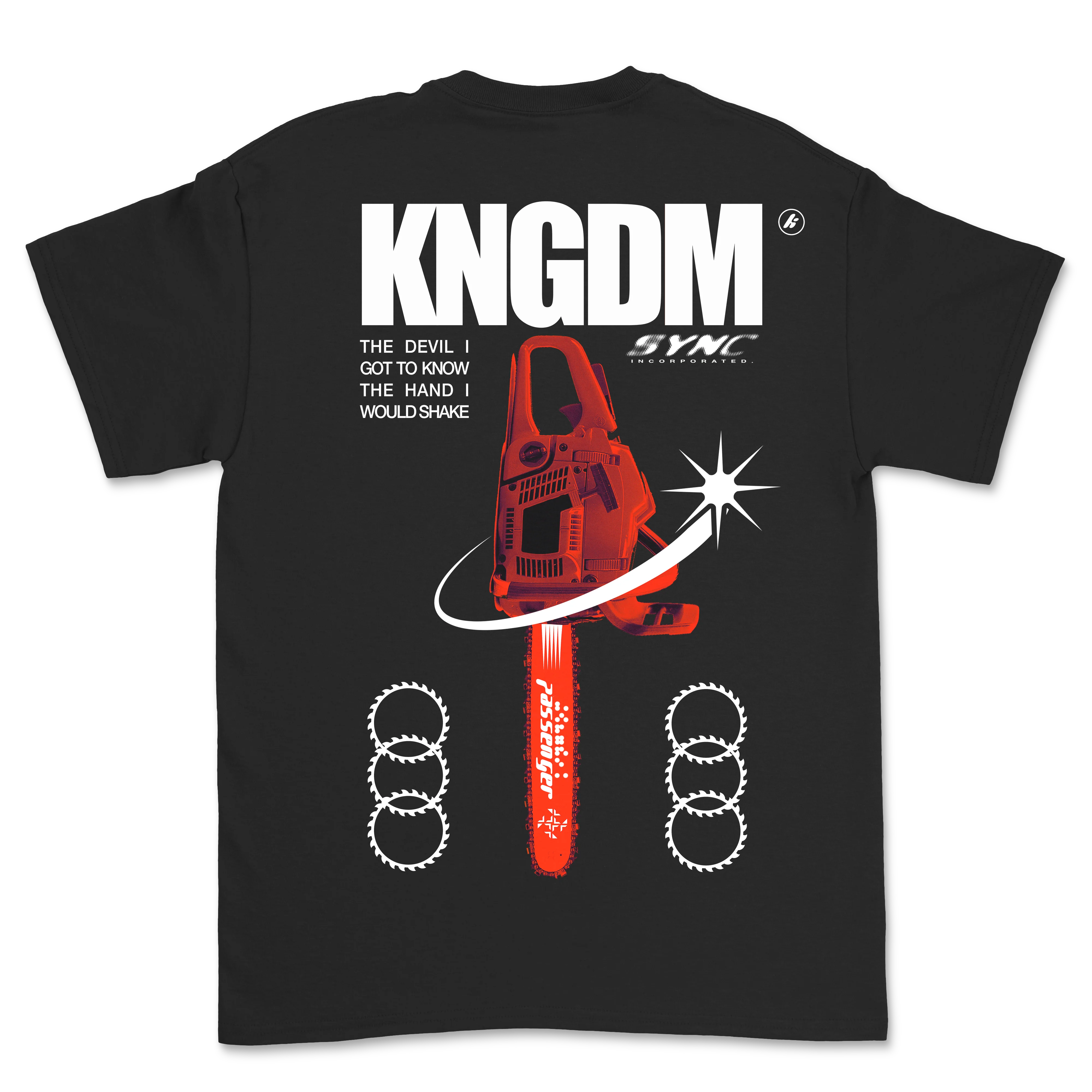 Kingdom of Giants - Chainsaw T-Shirt - Image 2