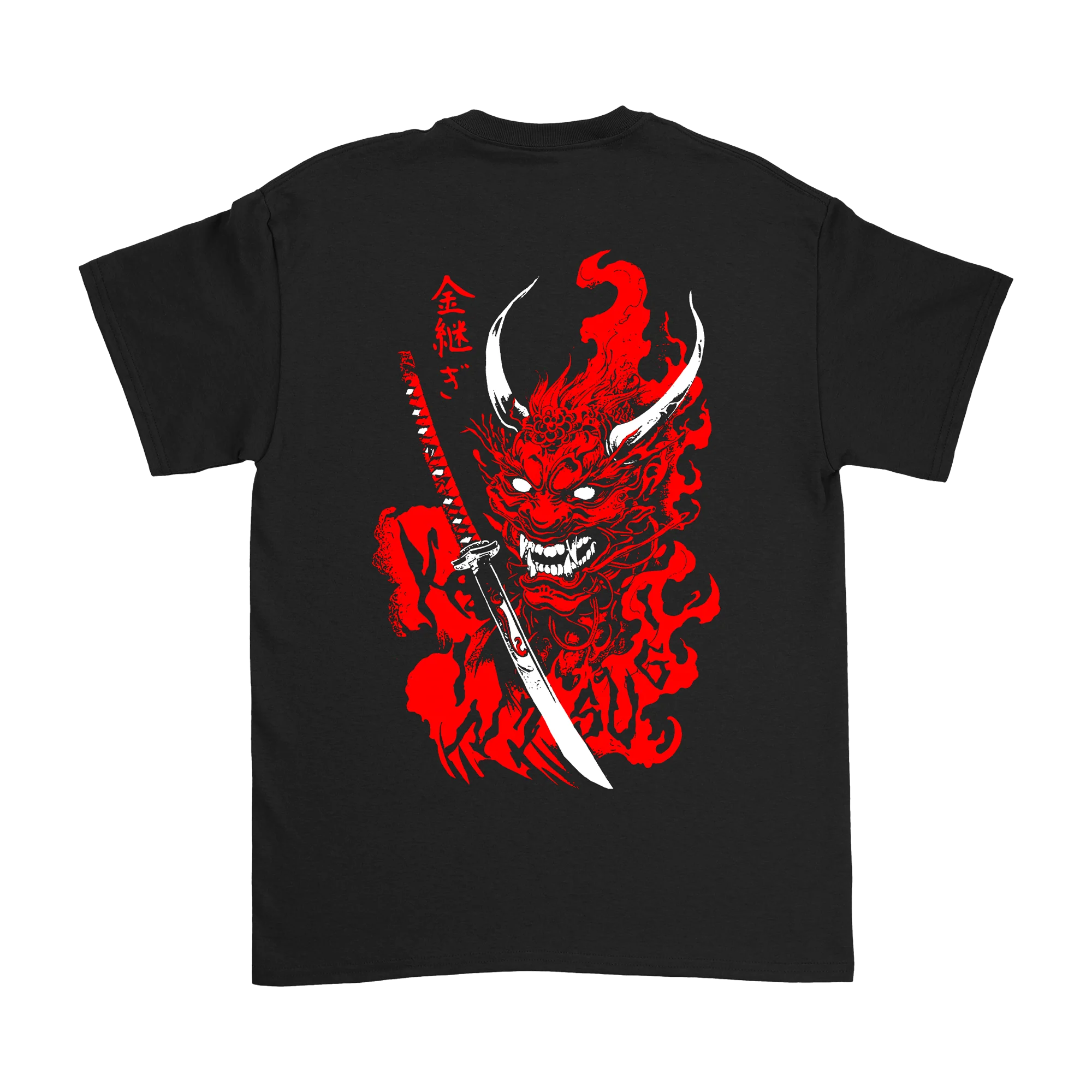 Like Moths To Flames - Oni T-Shirt - Image 2