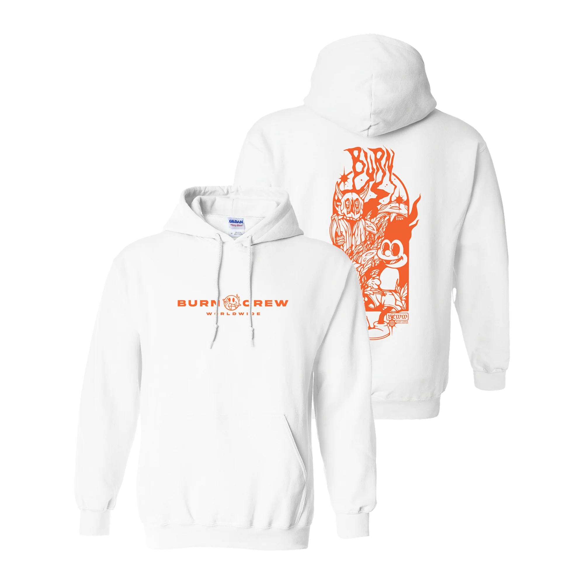 Like Moths To Flames - Burn Crew Hoodie