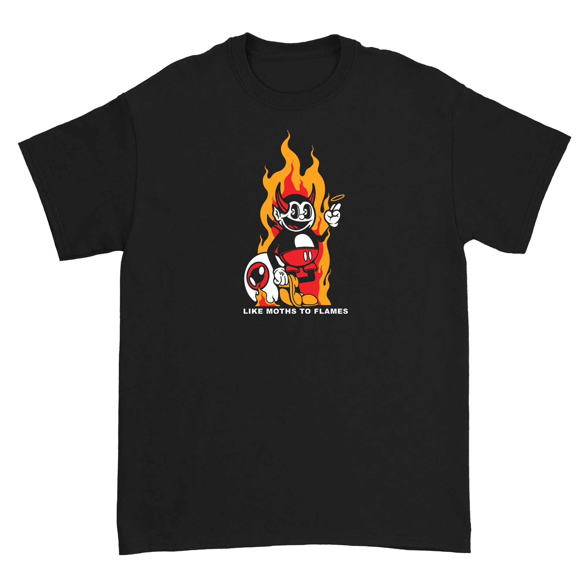 Like Moths To Flames - Little Devil T-Shirt - Image 2