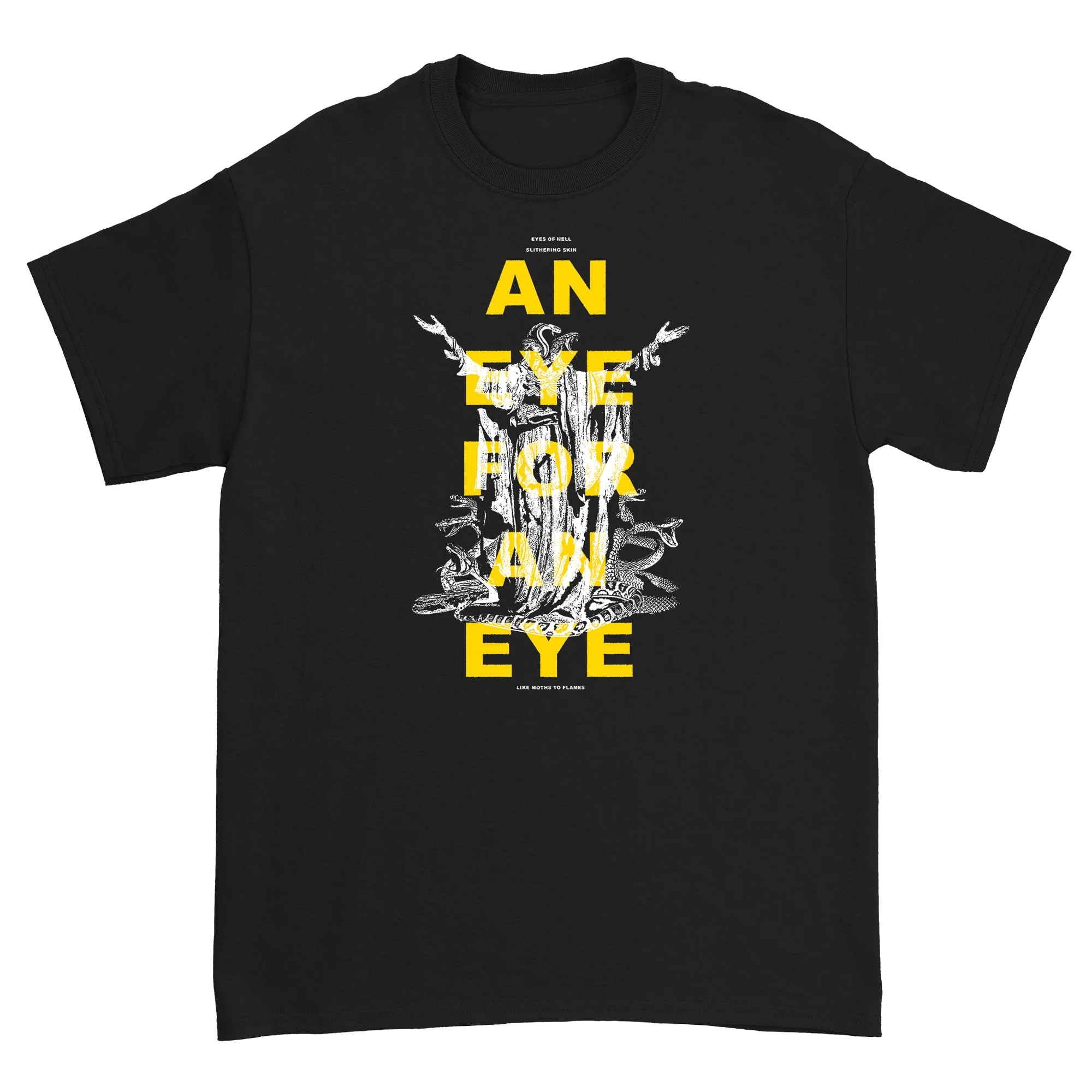 Like Moths To Flames - Serpent Herder T-Shirt - Image 2