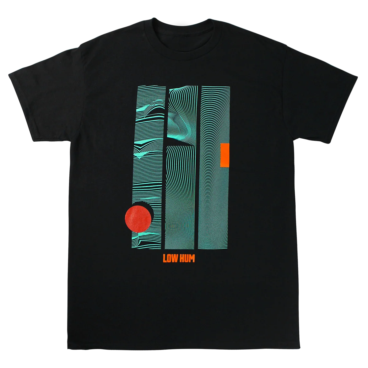 Low Hum - Pillars Black Tee
