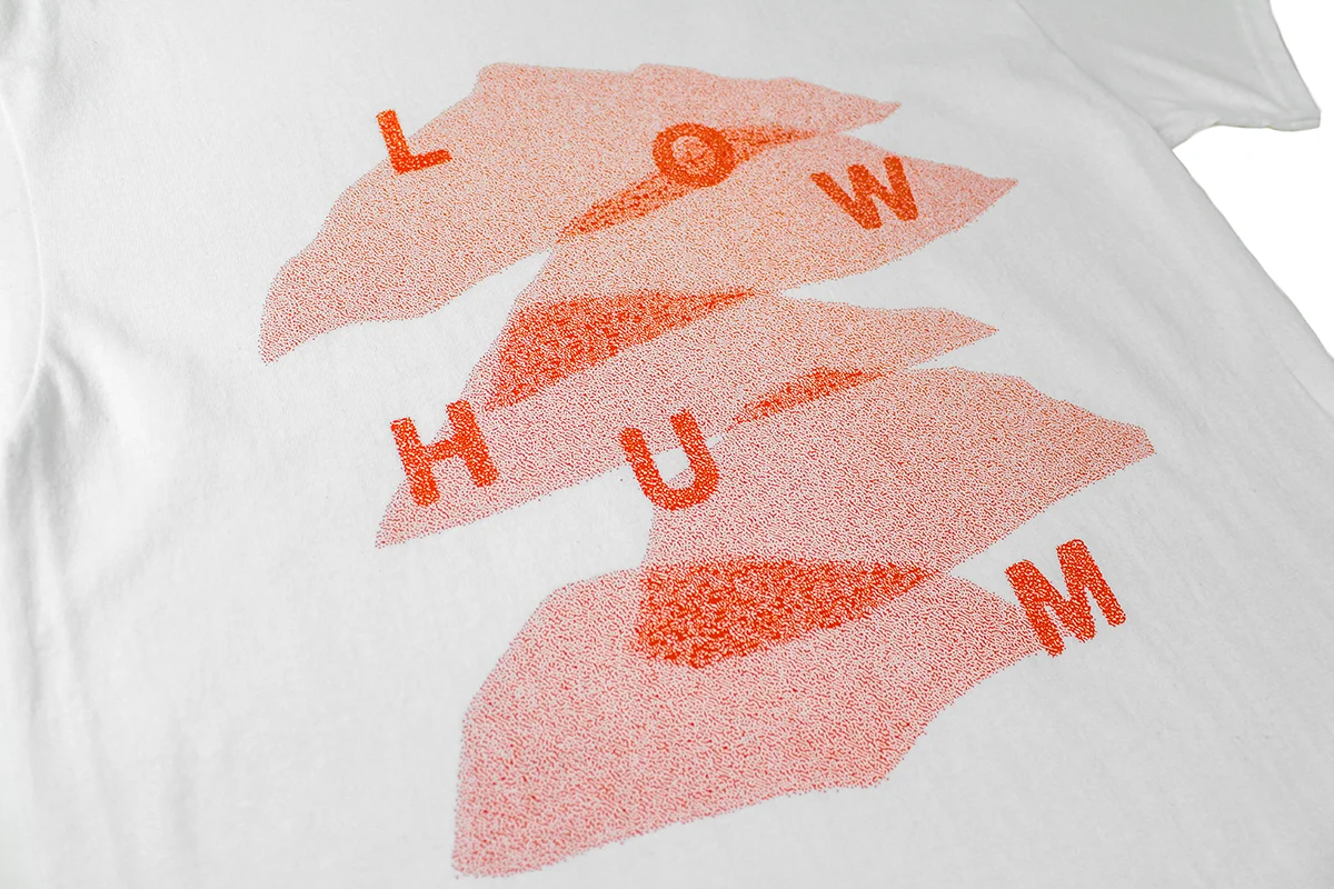 Low Hum - Range White Tee - Image 2