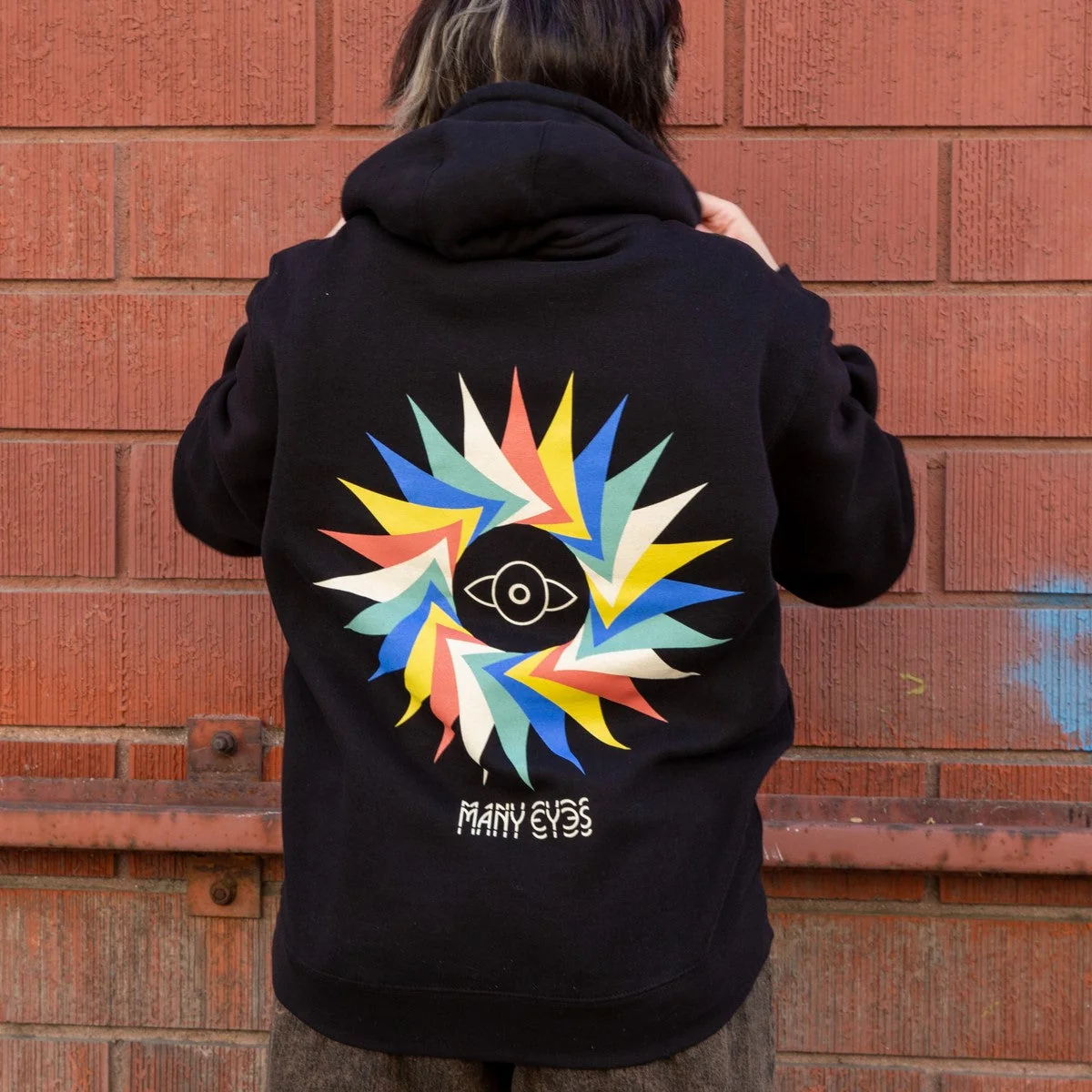 Many Eyes - Mystic Cord Hoodie - Image 2