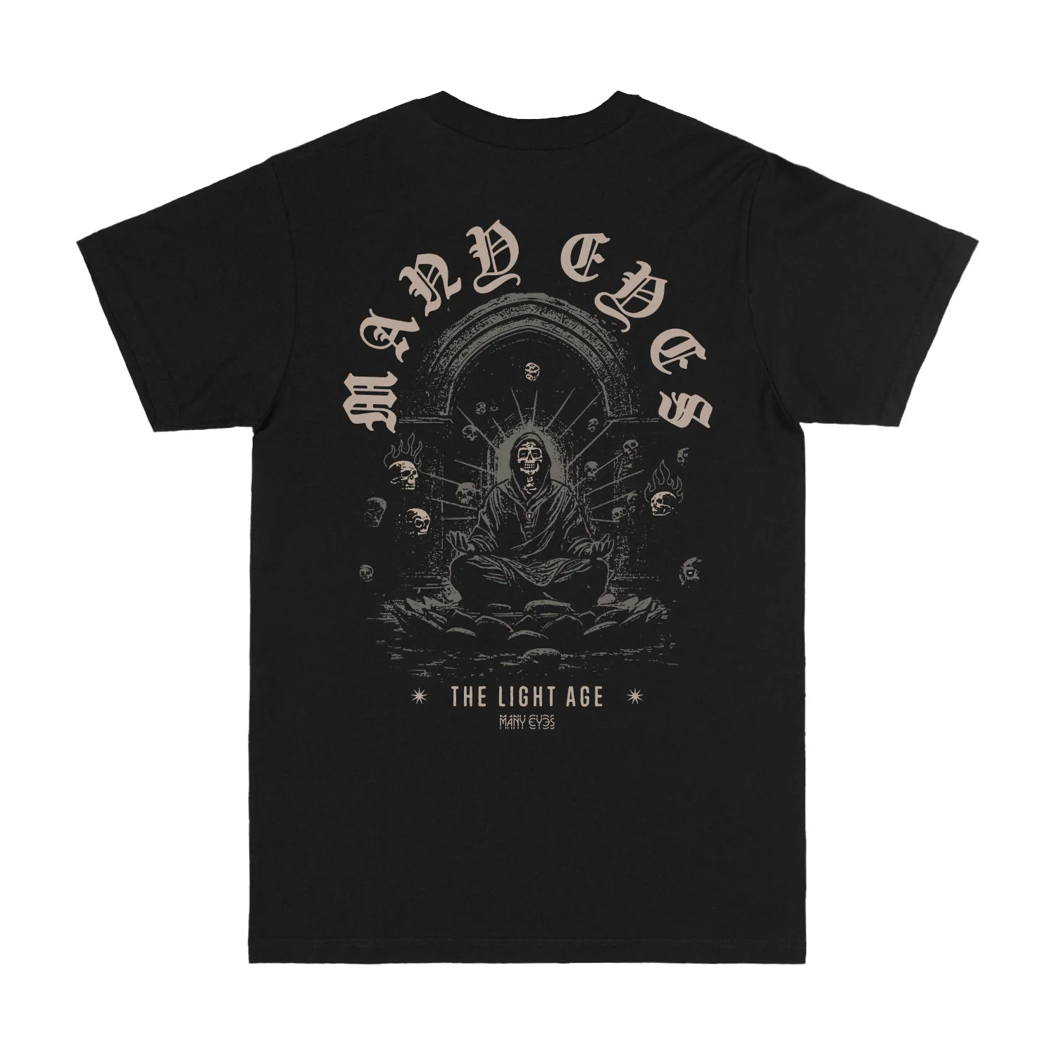 Many Eyes - The Light Age Tee - Image 2