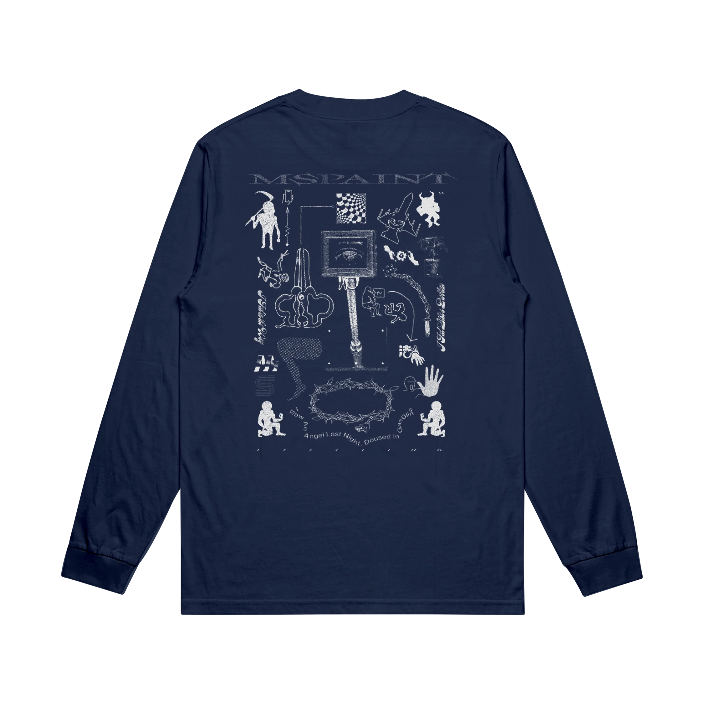 MSPAINT - Navy No Separation Long Sleeve - Image 2