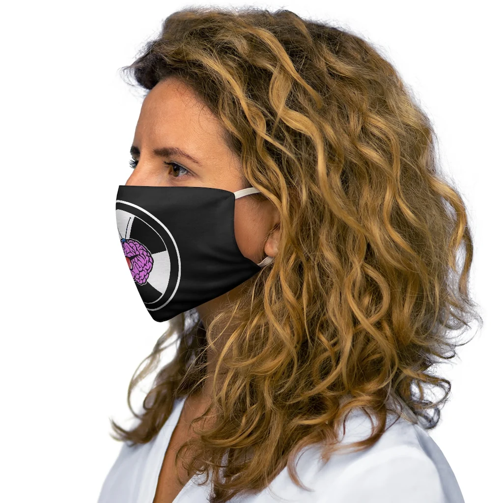 NerdyVision - Brain Logo Face Mask - Image 5