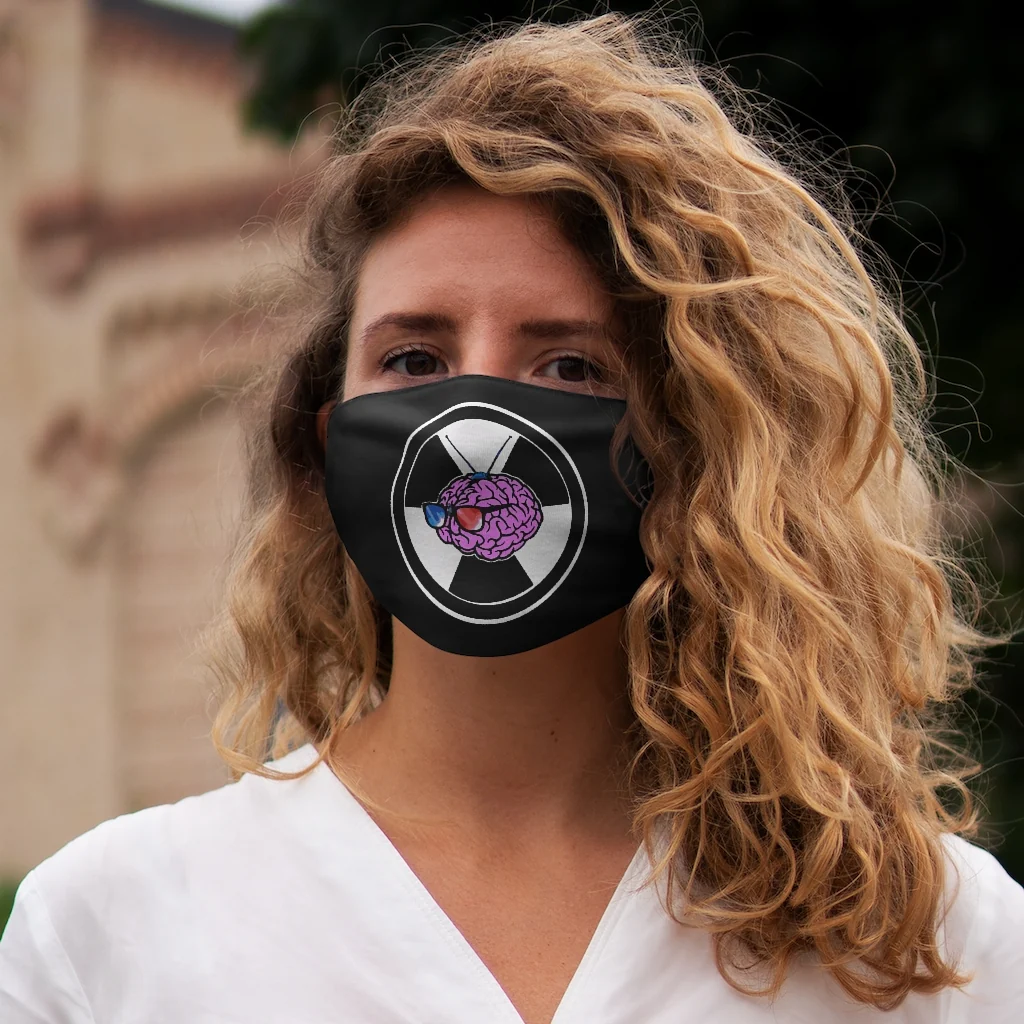 NerdyVision - Brain Logo Face Mask - Image 6