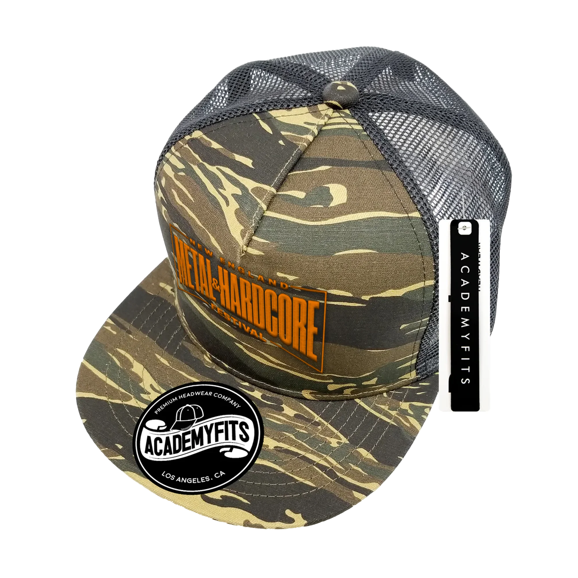 New England Metal Fest - Logo Camo Trucker