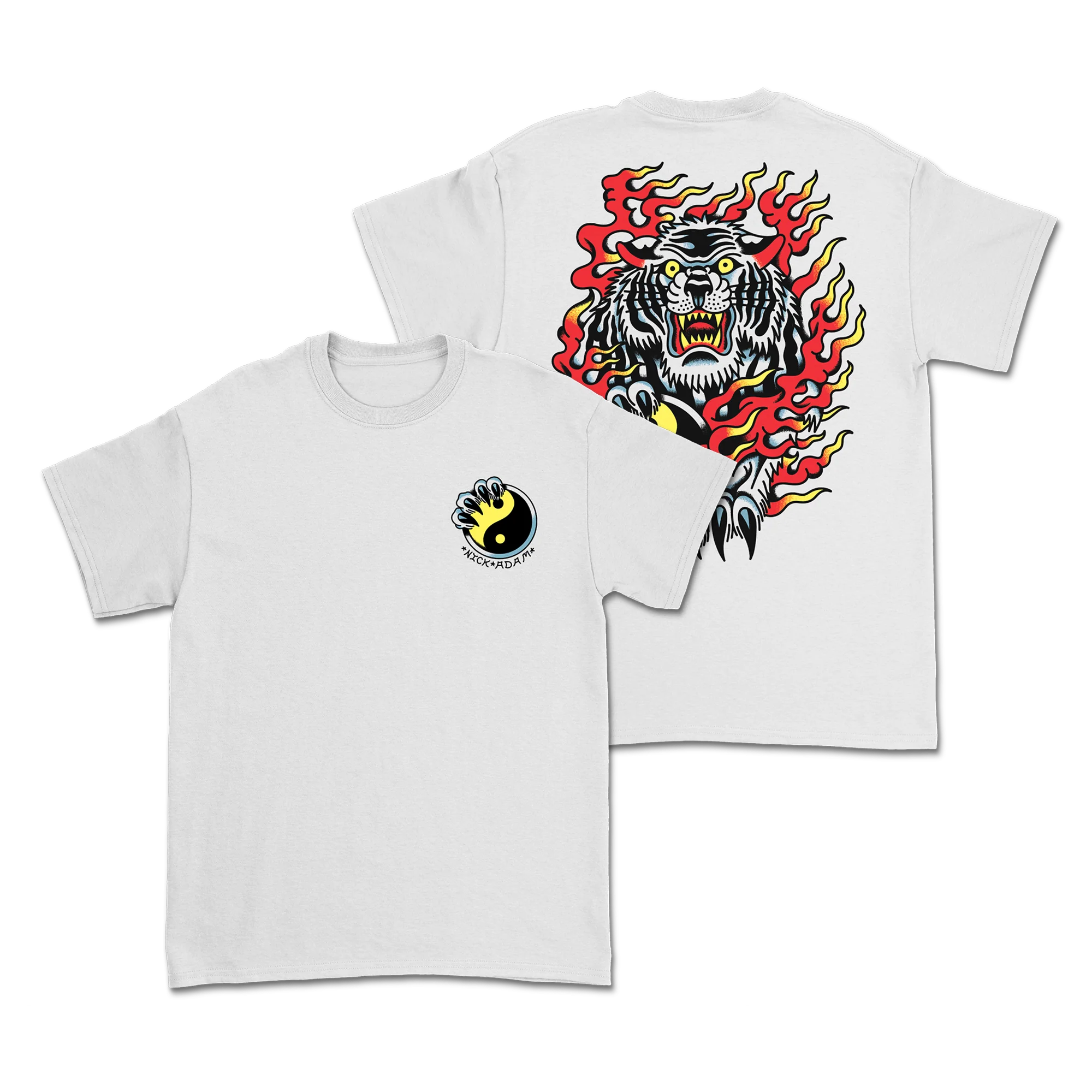 Nick Adam Tattoo - Tiger Shirt