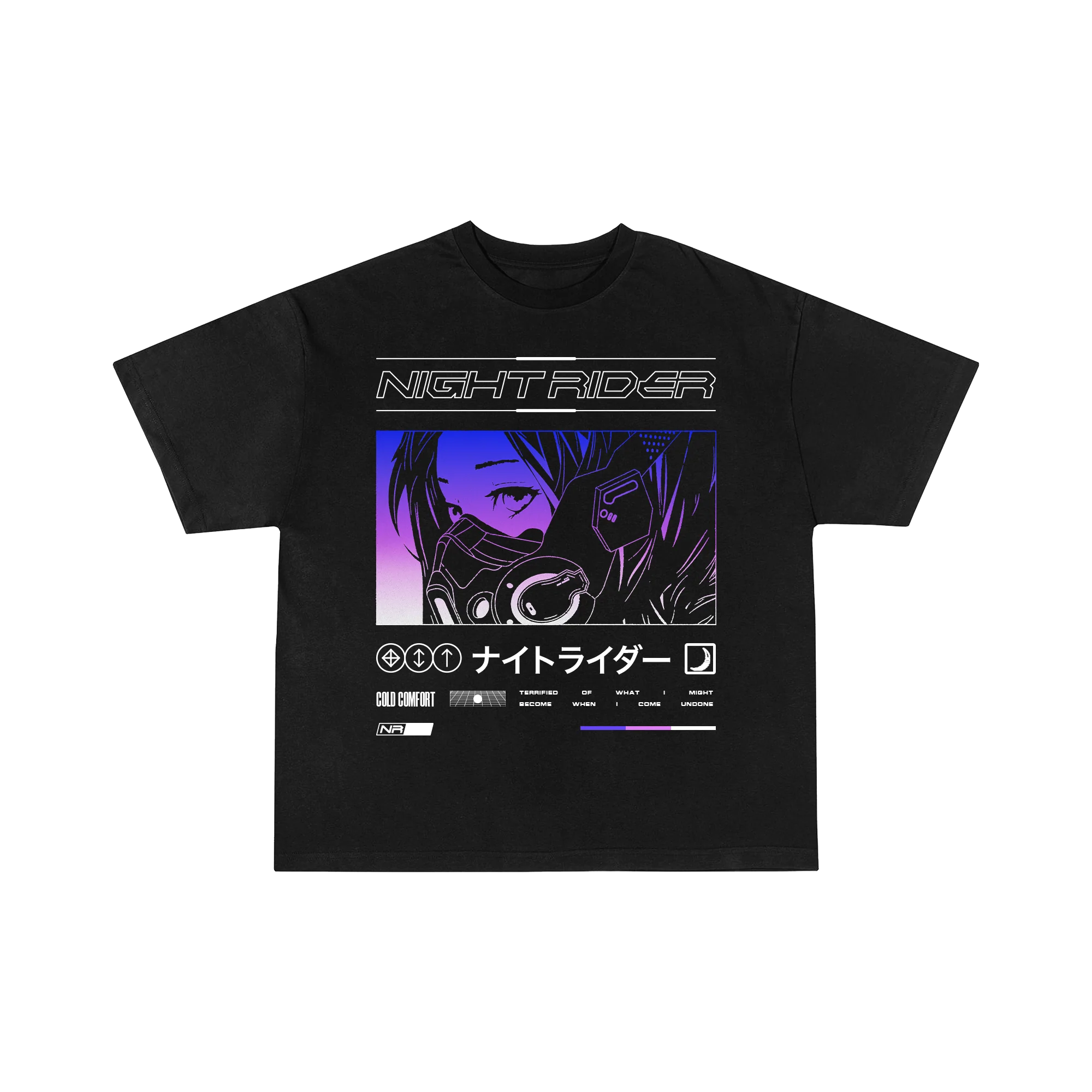 Night Rider - Anime Tee