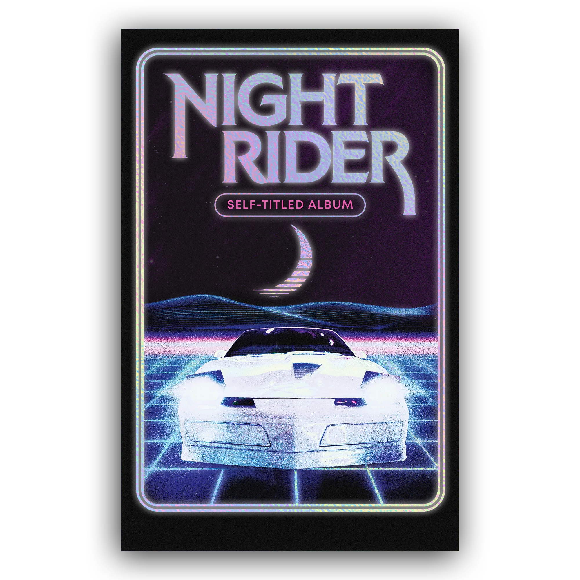 Night Rider - Hologram Poster