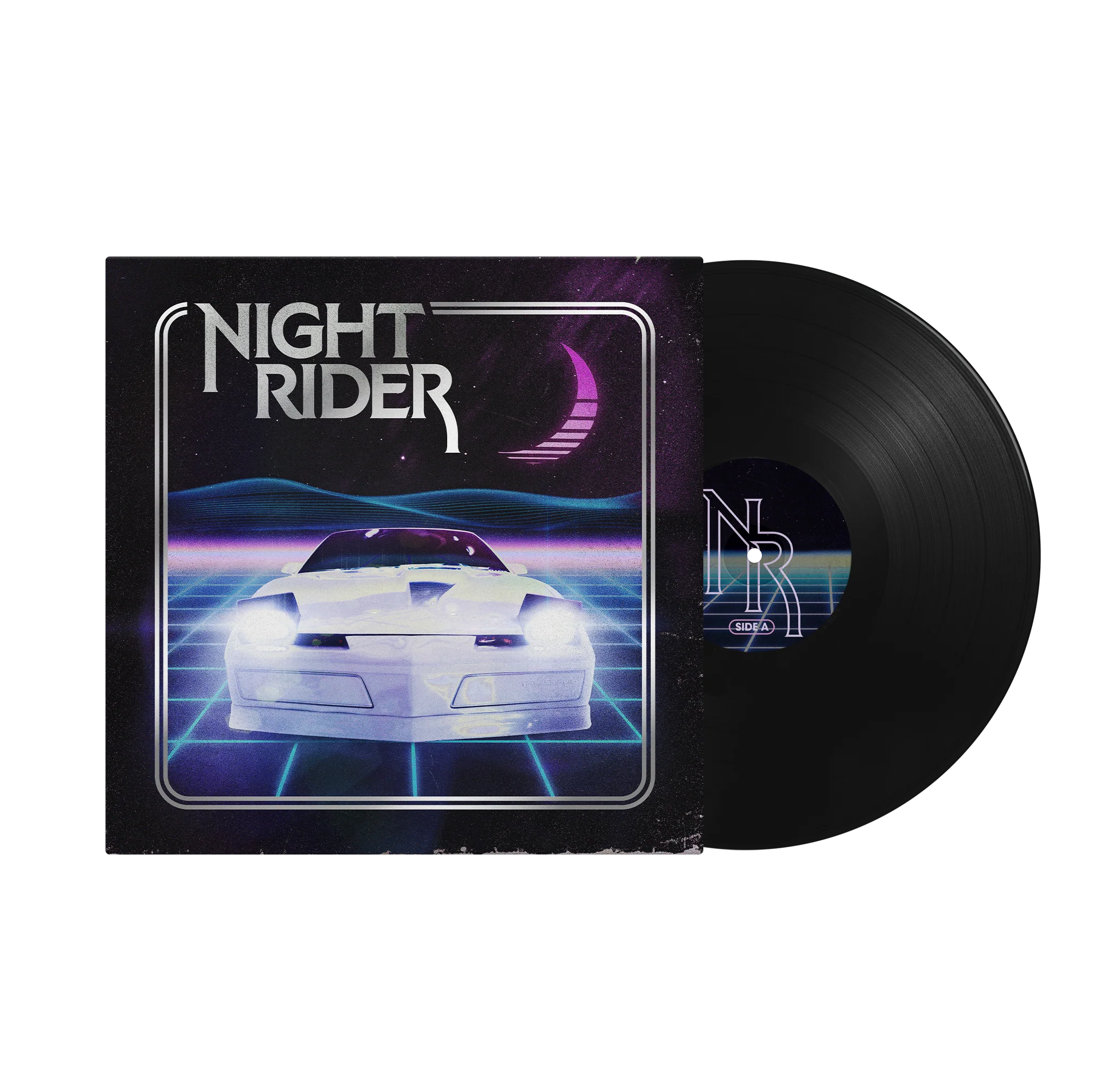 Night Rider - Self Titled Vintage Black LP