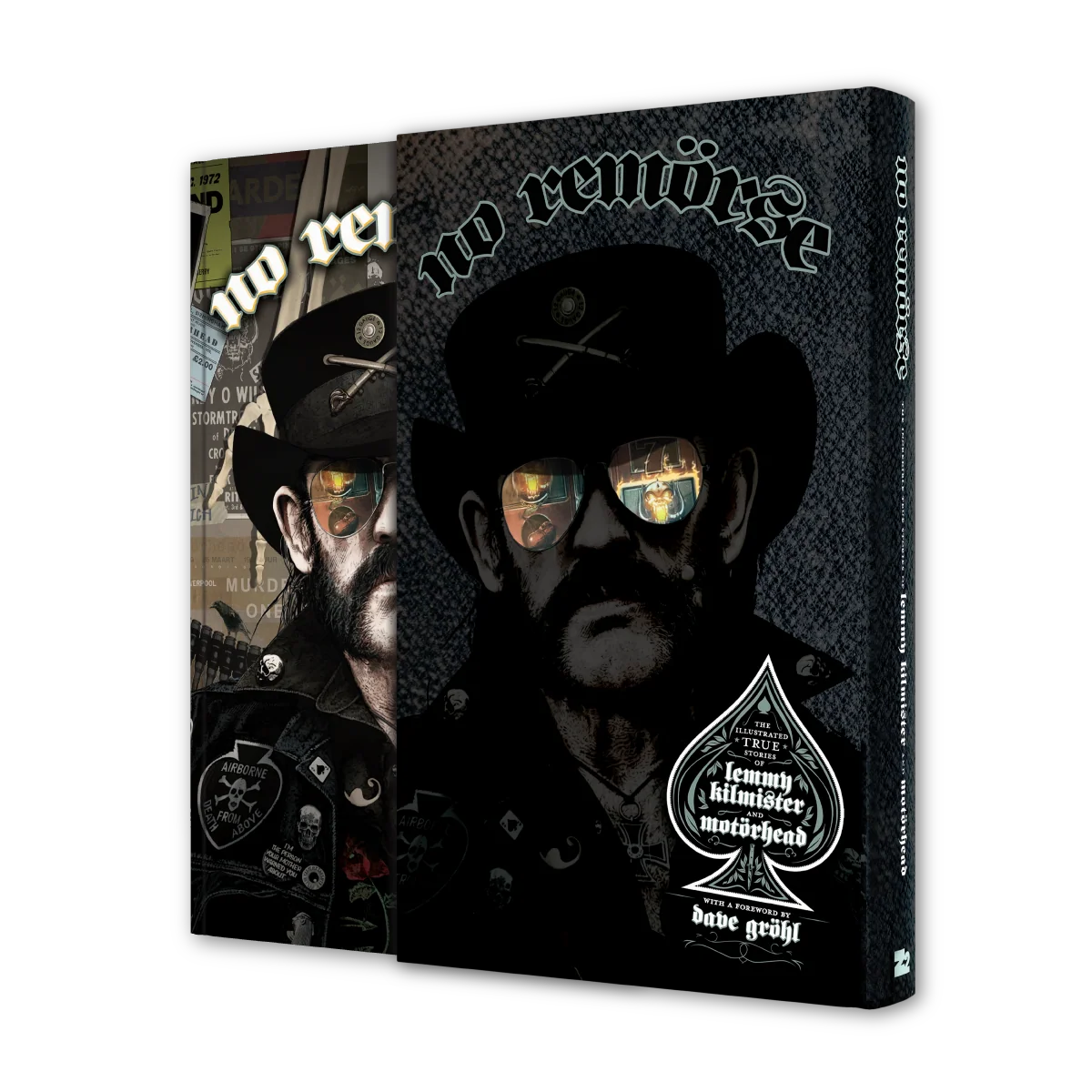 NO REMORSE: THE ILLUSTRATED TRUE STORIES OF LEMMY KILMISTER AND MOTÖRHEAD - DELUXE + VINYL 2-LP EDITION - Image 3