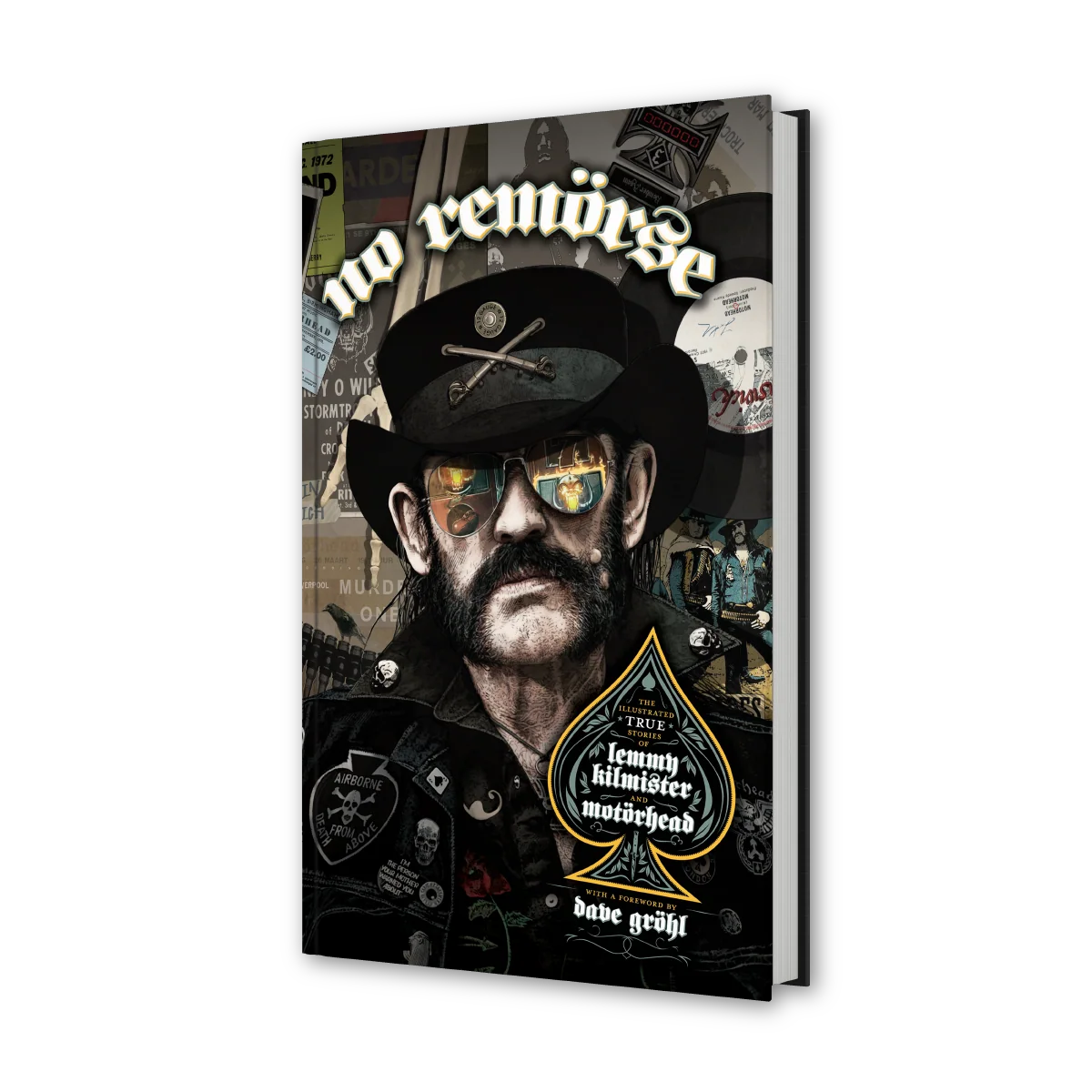NO REMORSE: THE ILLUSTRATED TRUE STORIES OF LEMMY KILMISTER AND MOTÖRHEAD - STANDARD HARDCOVER - Image 2