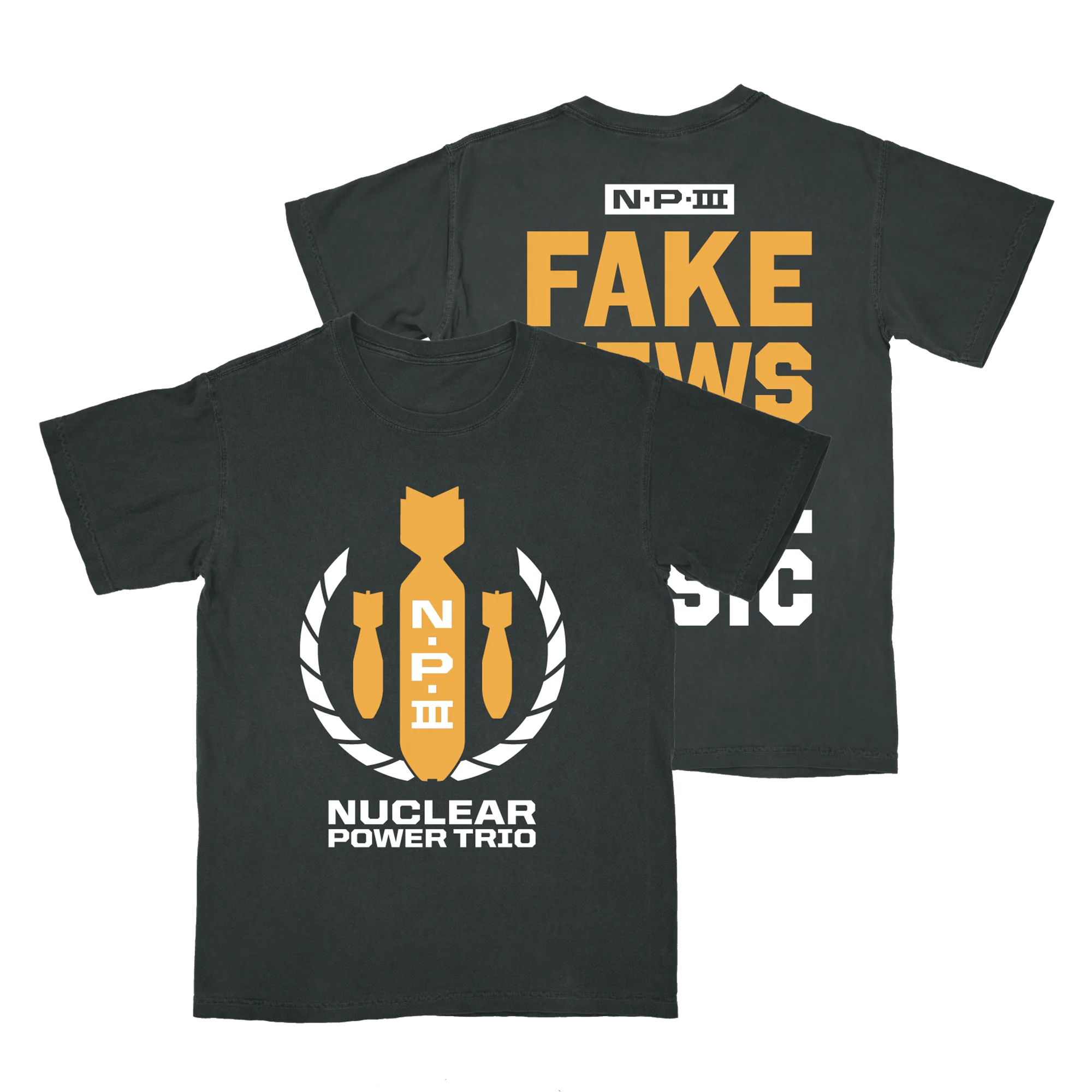 Nuclear Power Trio - Fake News Tee