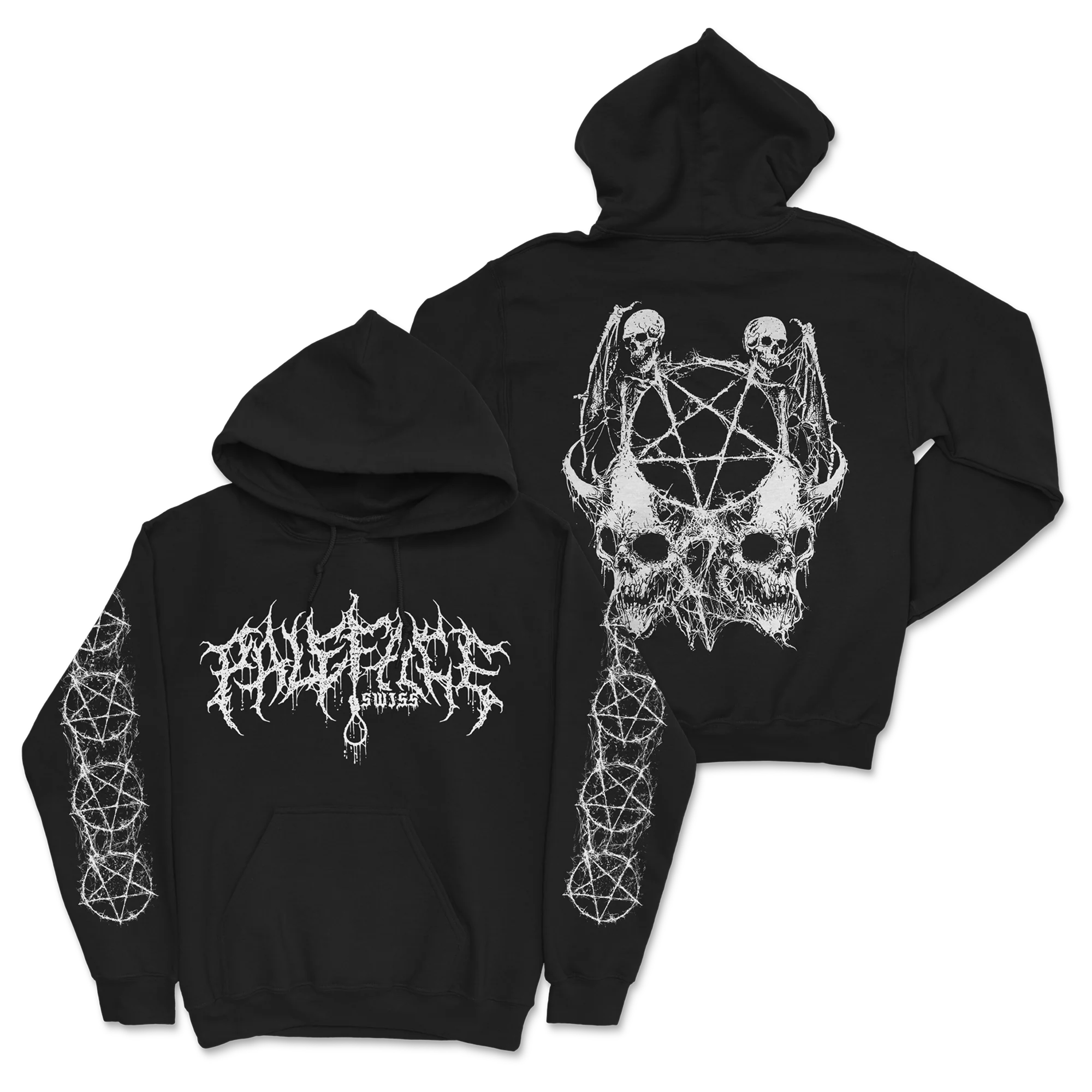 Paleface Swiss - Skull Hoodie