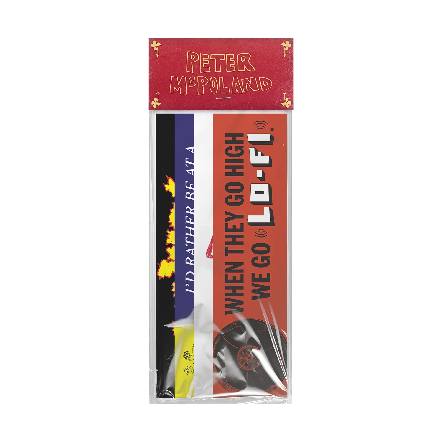 Peter McPoland - Bumper Stickers Pack