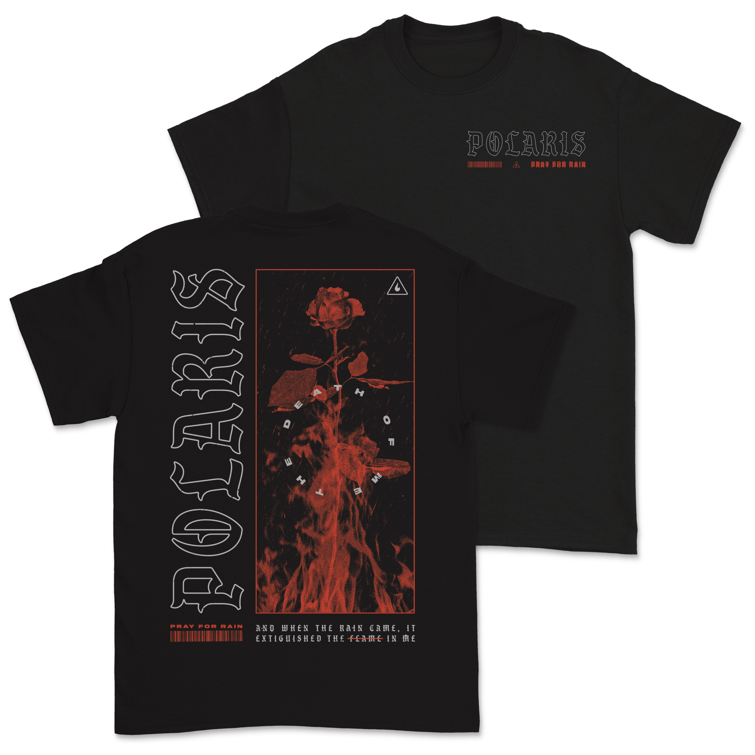 Polaris - Flame Flower T-Shirt - Image 3